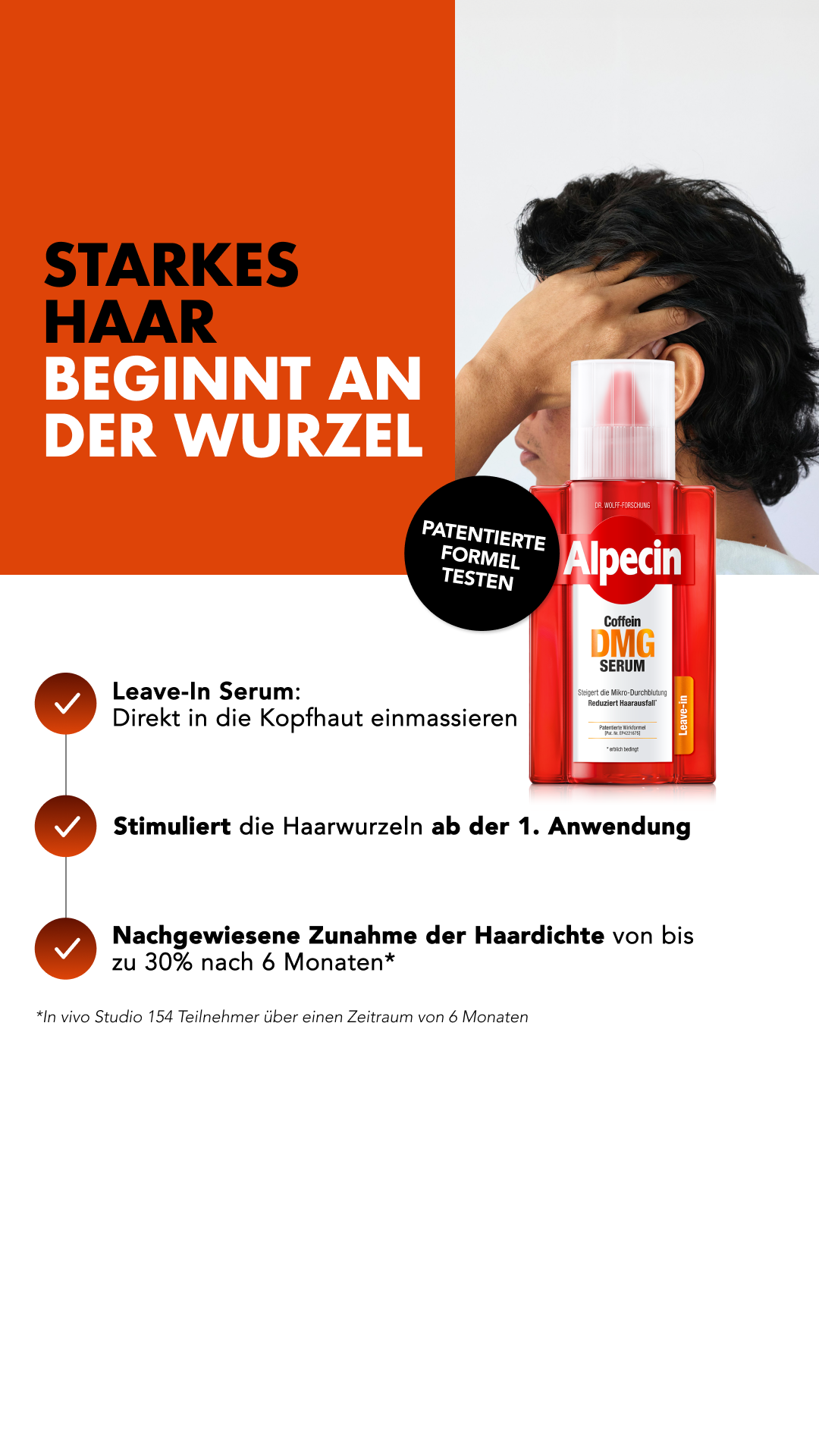 Alpecin Facebook ad