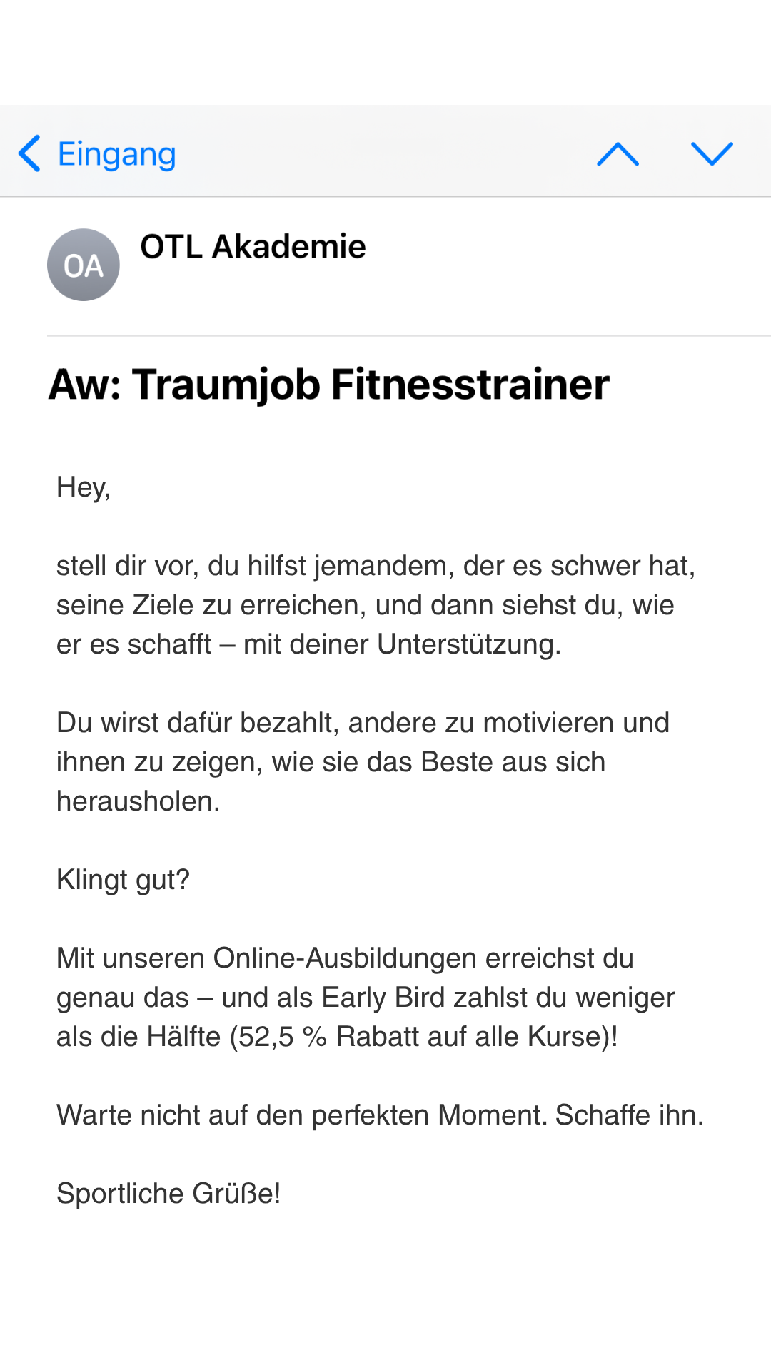 online-trainer-lizenz.de Facebook ad