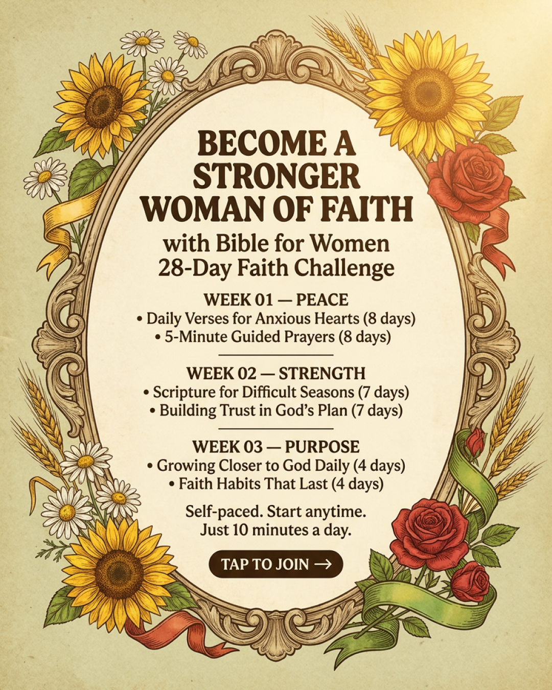 Daily Bible Verses Facebook ad