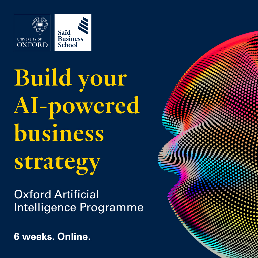 Saïd Business School, University of Oxford Facebook ad