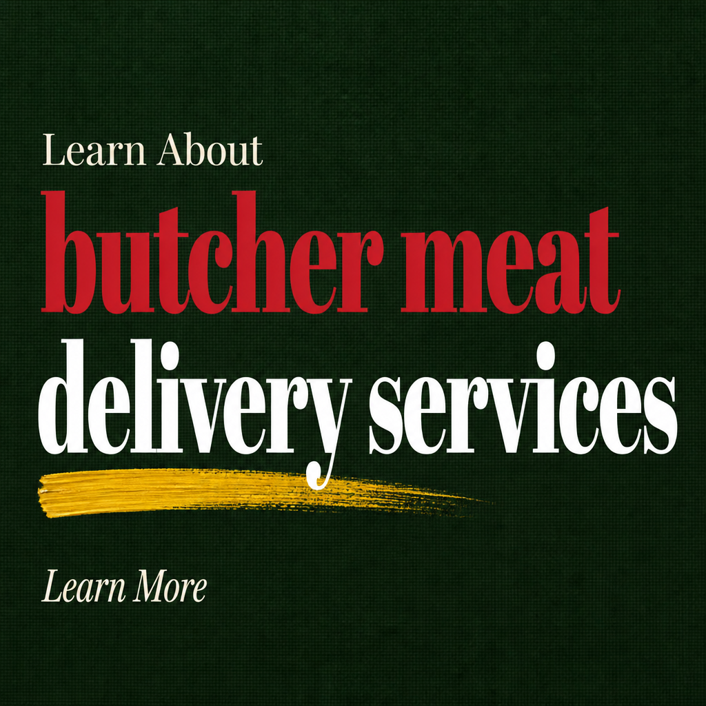 Clever Hints Facebook ad: Butcher Meat Delivery Services - Learn More!