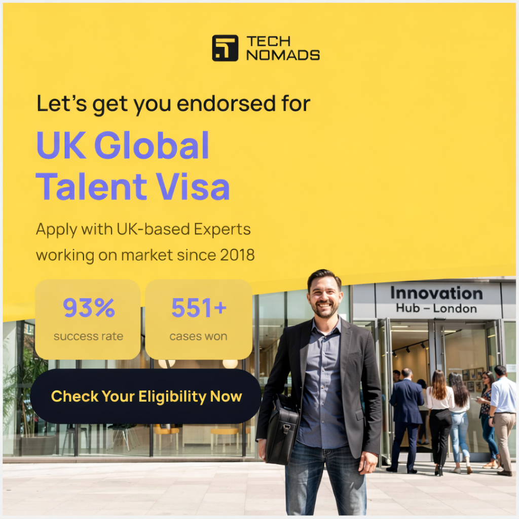 Technomads.io Facebook ad