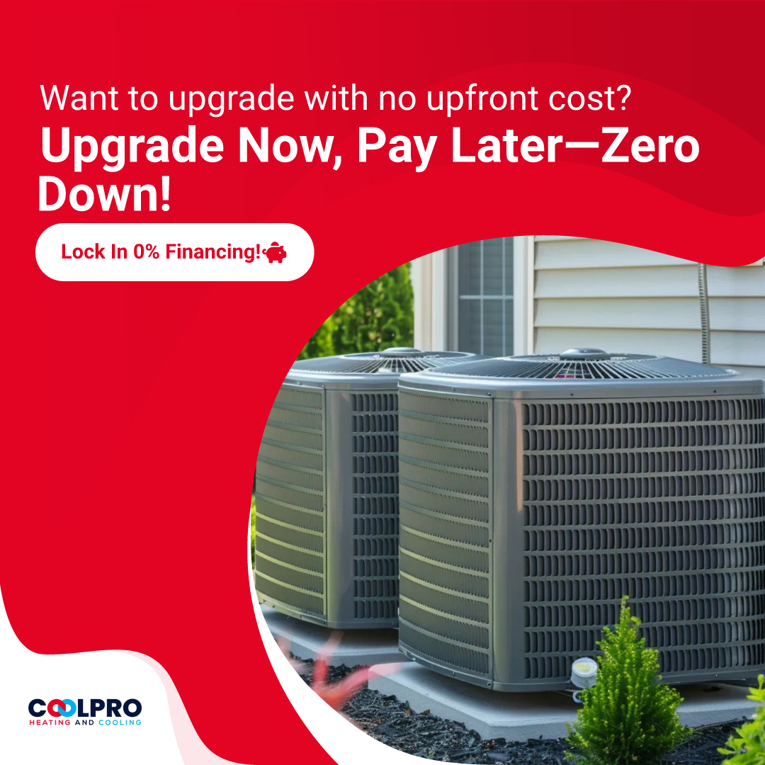 CoolPro Heating and Cooling Facebook ad: Summer in Atlanta is coming fast.