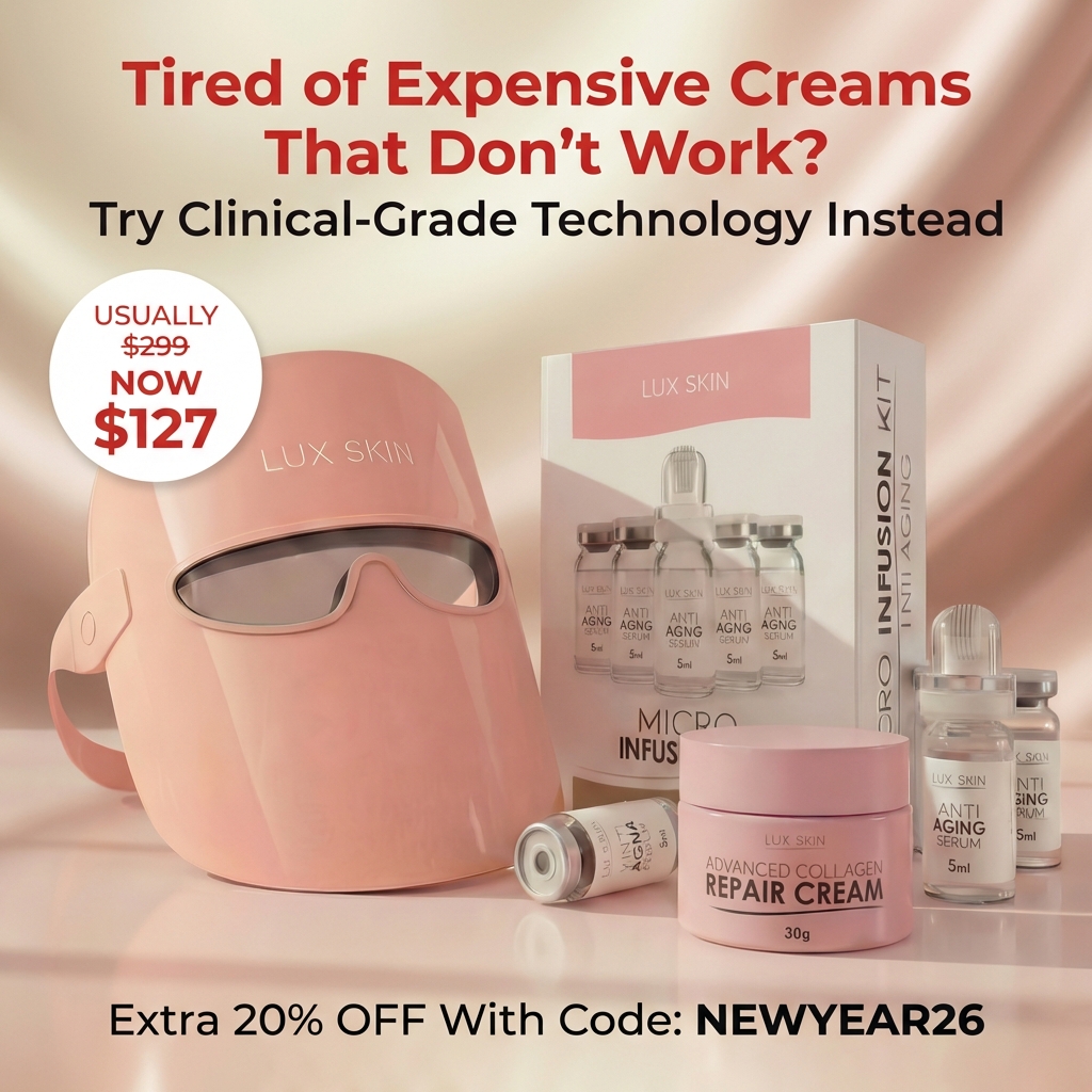 LUX SKIN Co Facebook ad