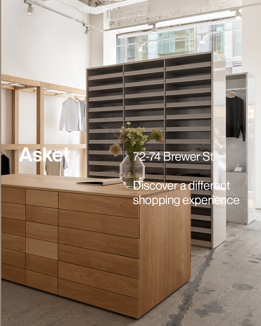 Asket Facebook ad