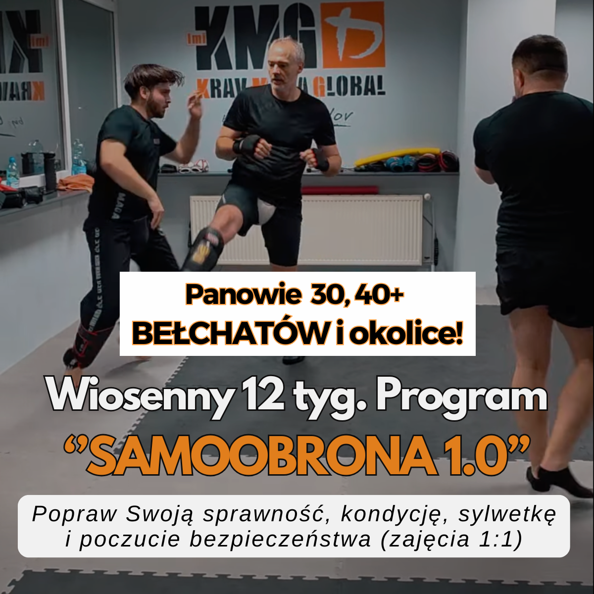 Krav Maga Global Bełchatów Facebook ad: Umów Konsultację + Trening Diagnostyczny 1:1 w Bełchatowie…