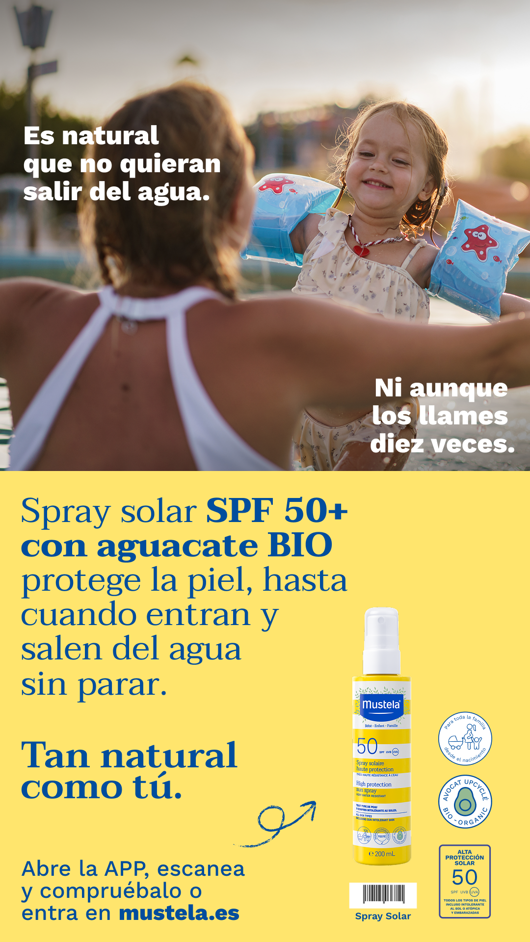 Mustela España Facebook ad