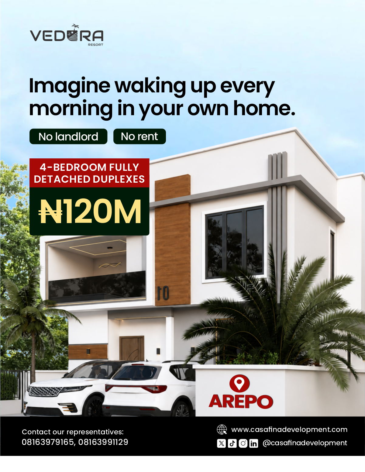 Casafina Development Company Facebook ad