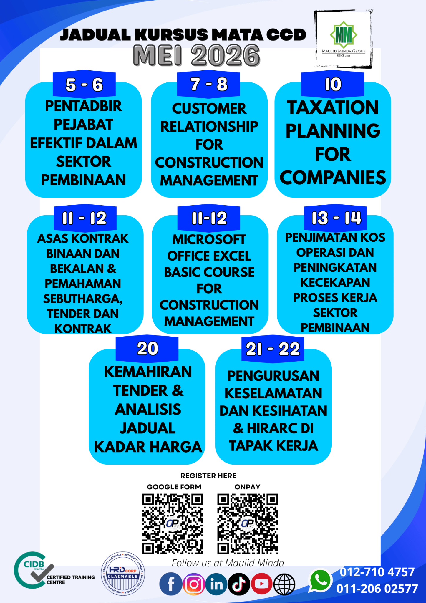 Maulid Minda Facebook ad from May 5, 2026