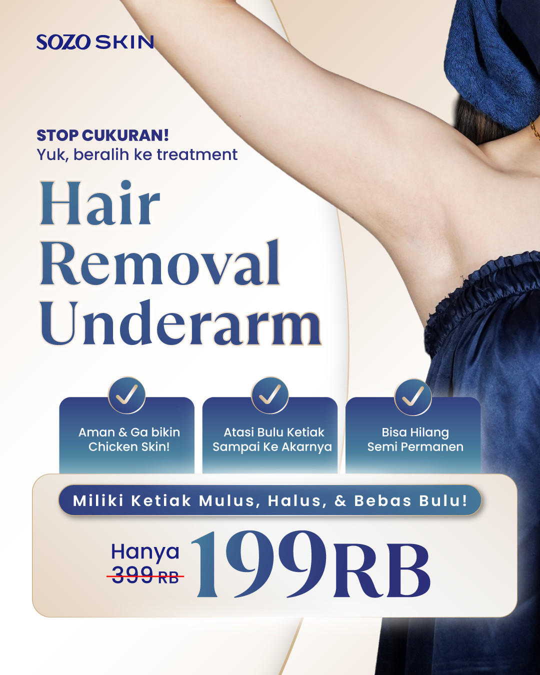 Sozo Skin Clinic Facebook ad