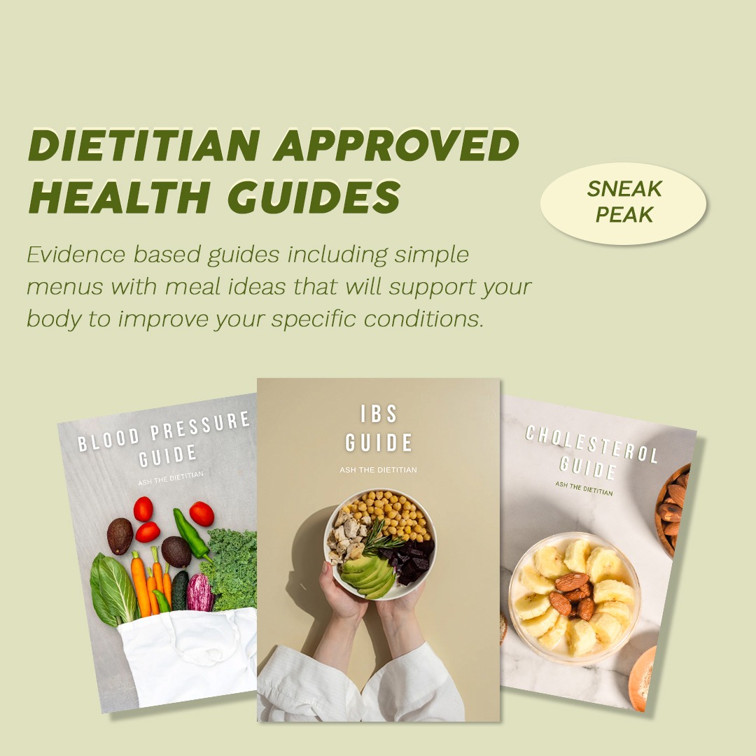 Ash The Dietitian Facebook ad: Struggling with your health?