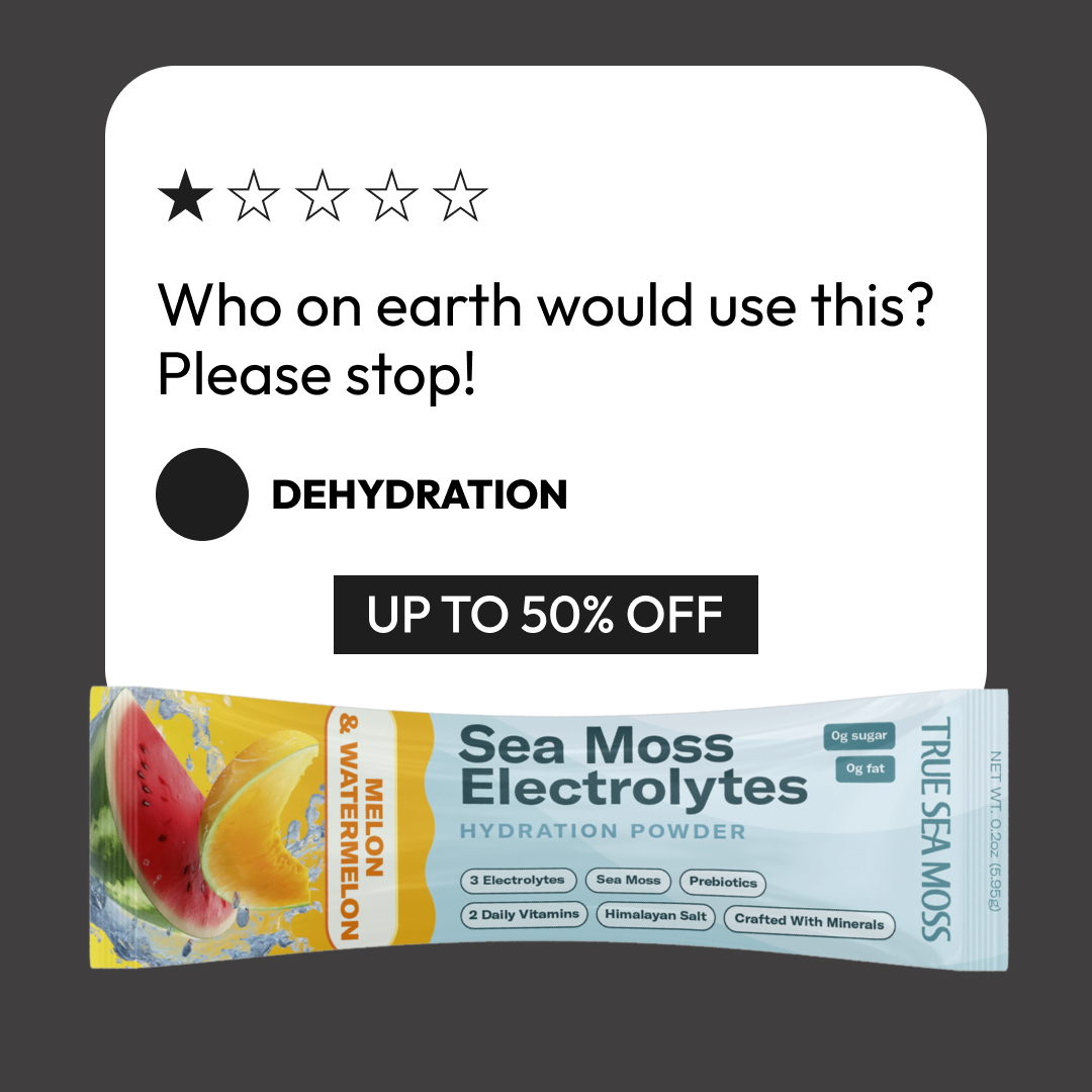True Sea Moss Health Facebook ad