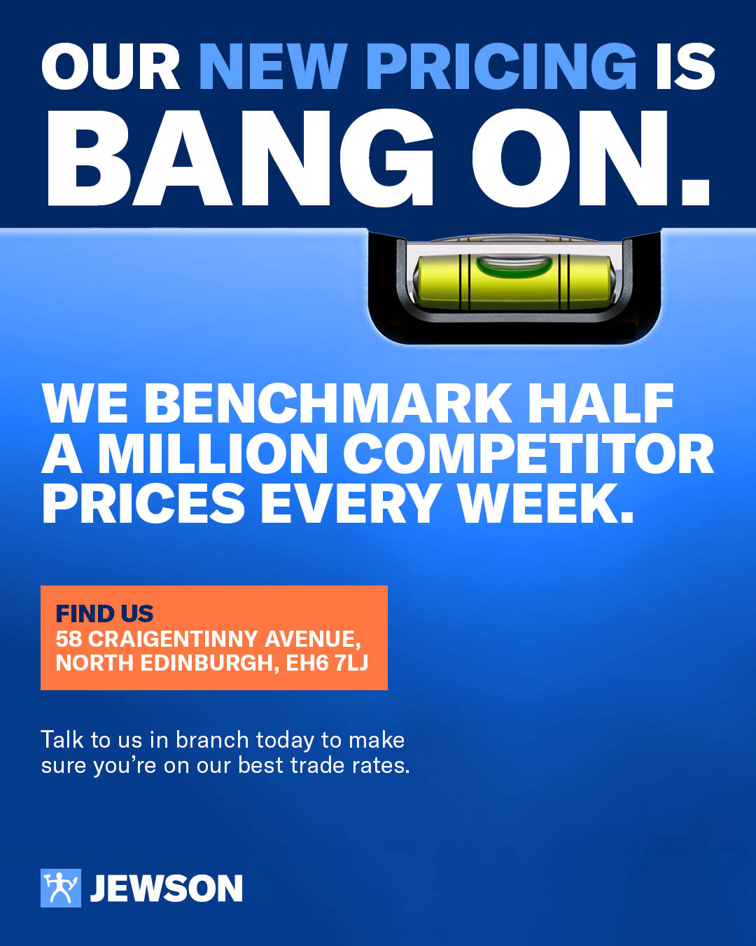 Jewson Facebook ad