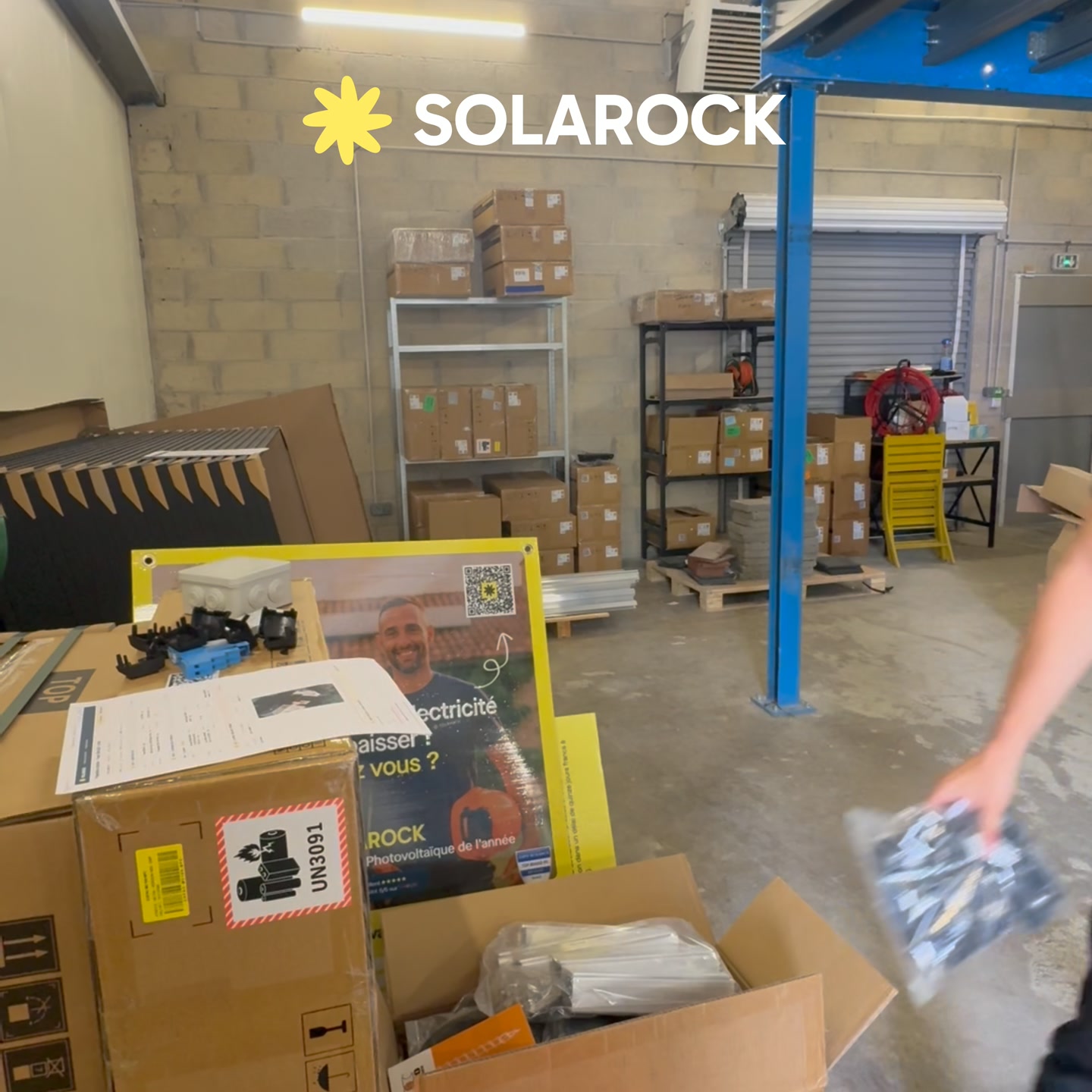 Solarock Facebook ad: Découvrez votre potentiel d'économies
