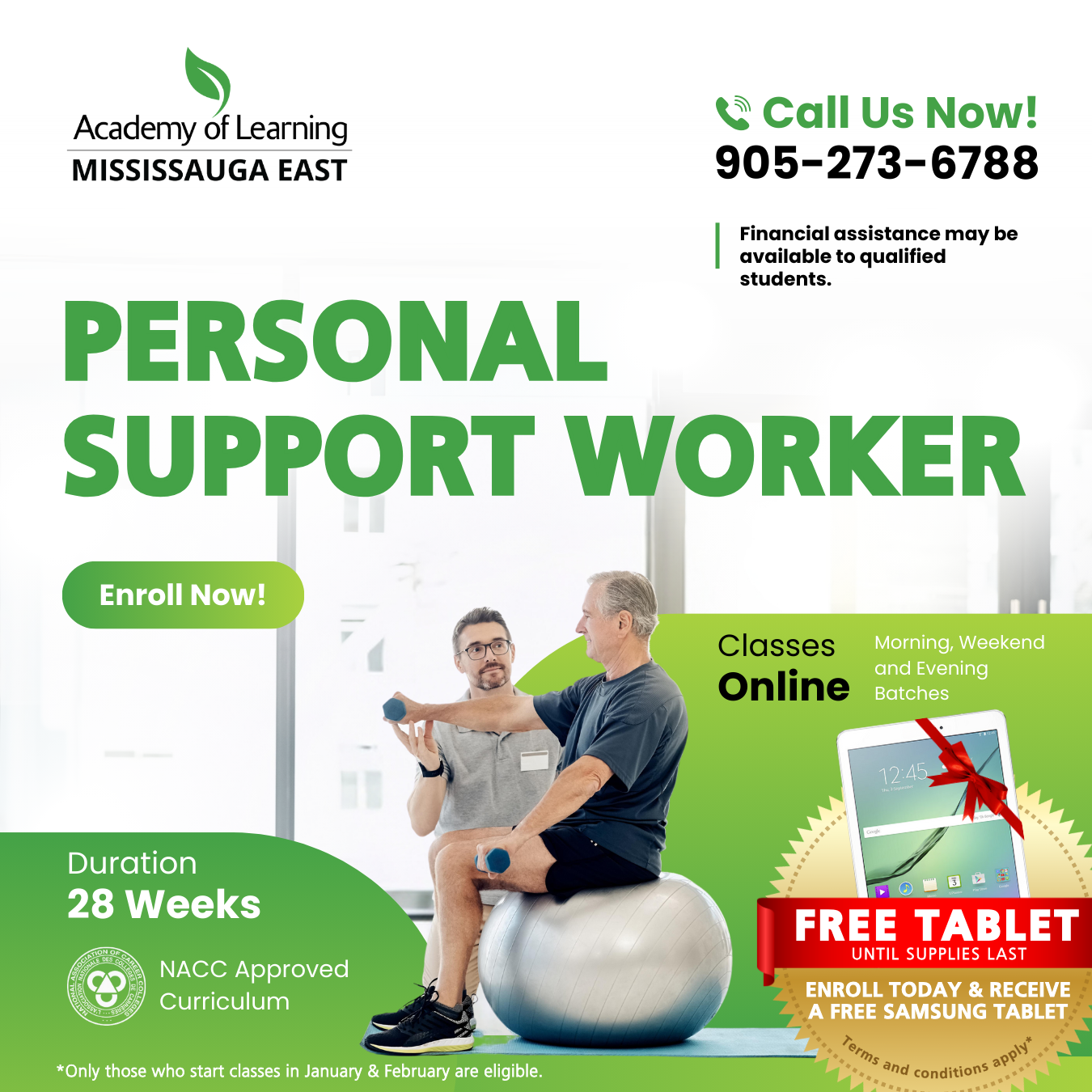 Academy of Learning Career College, Mississauga Facebook ad