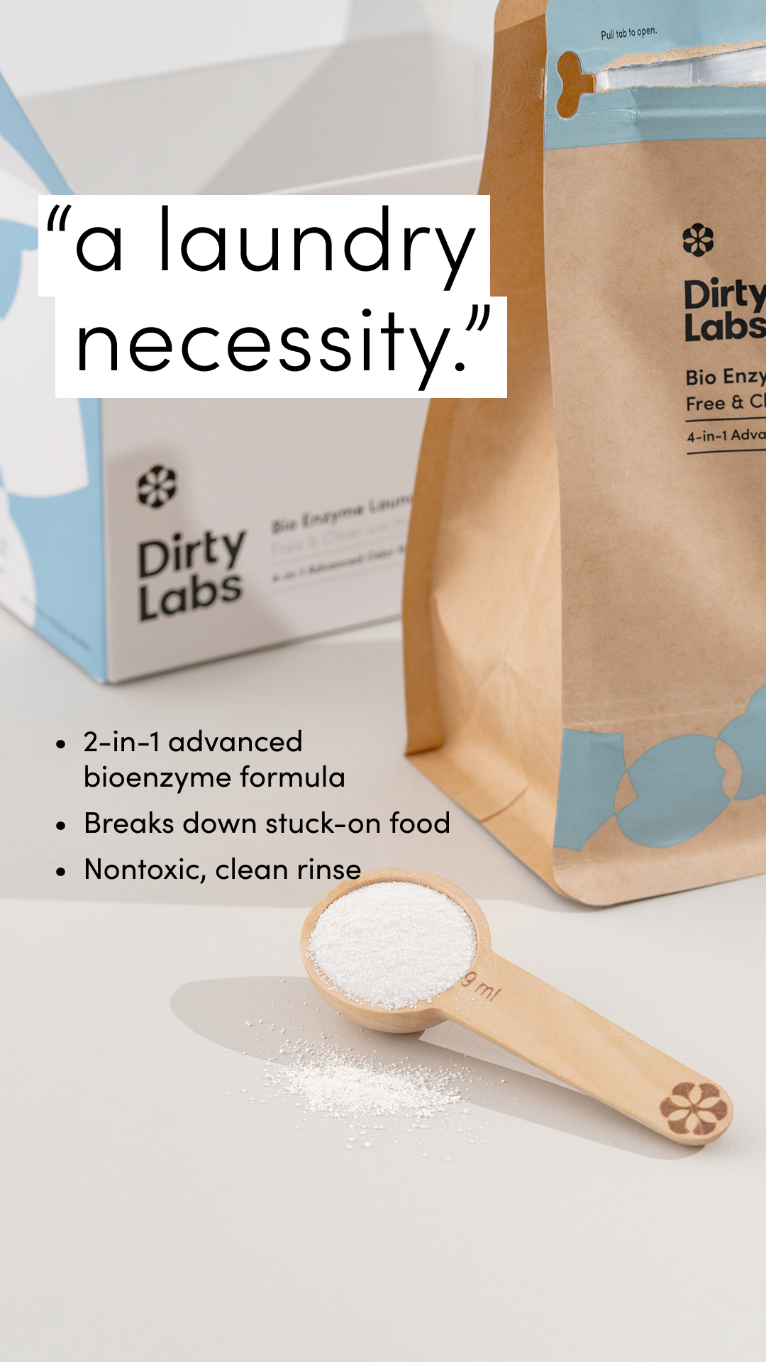 Dirty Labs Facebook ad