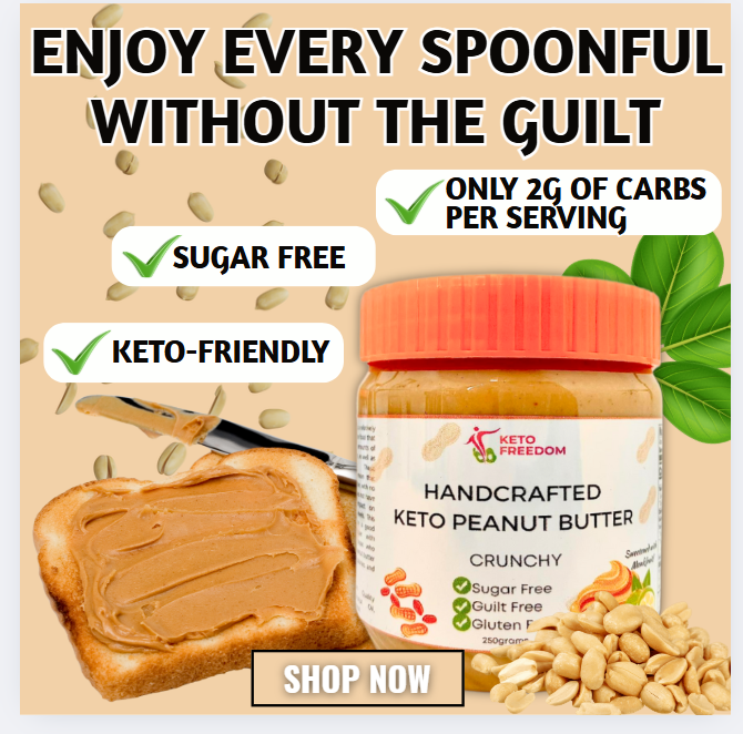 Original Keto Peanut Butter Facebook ad