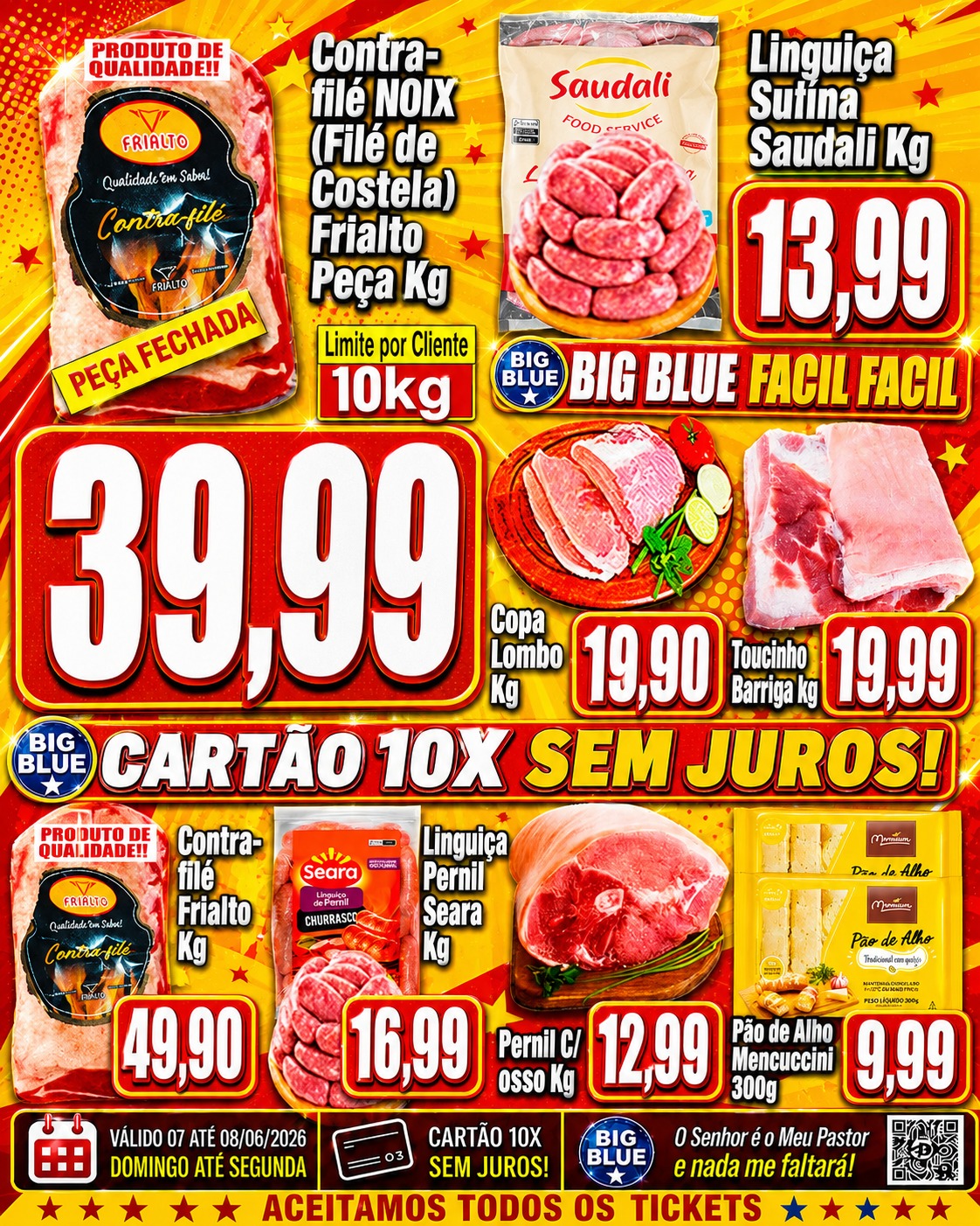 Supermercado Big Blue 1 Facebook ad: Big Blue Supermercado.