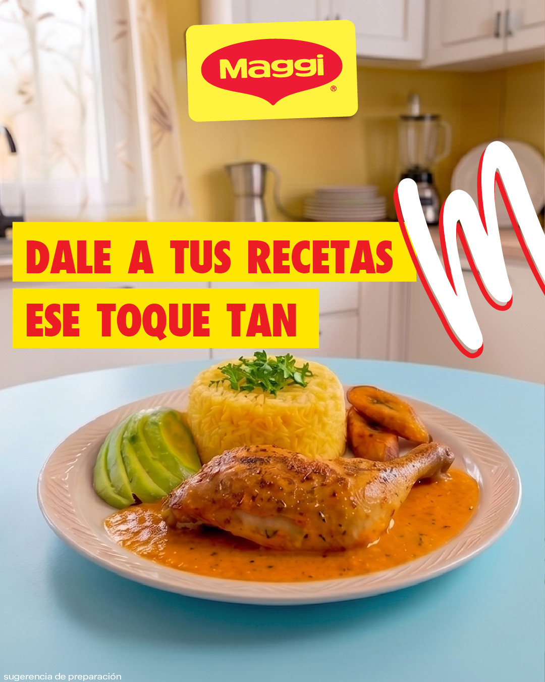 MAGGI Facebook ad: Para que tus platos nunca vuelvan a ser…
