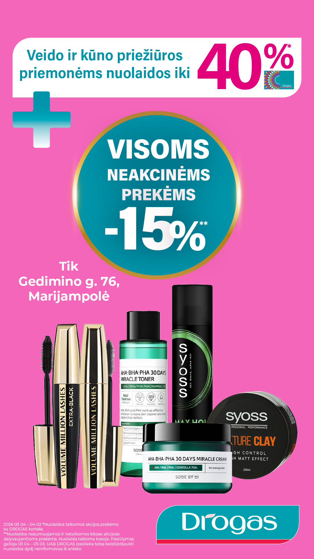 DrogasLietuva Facebook ad