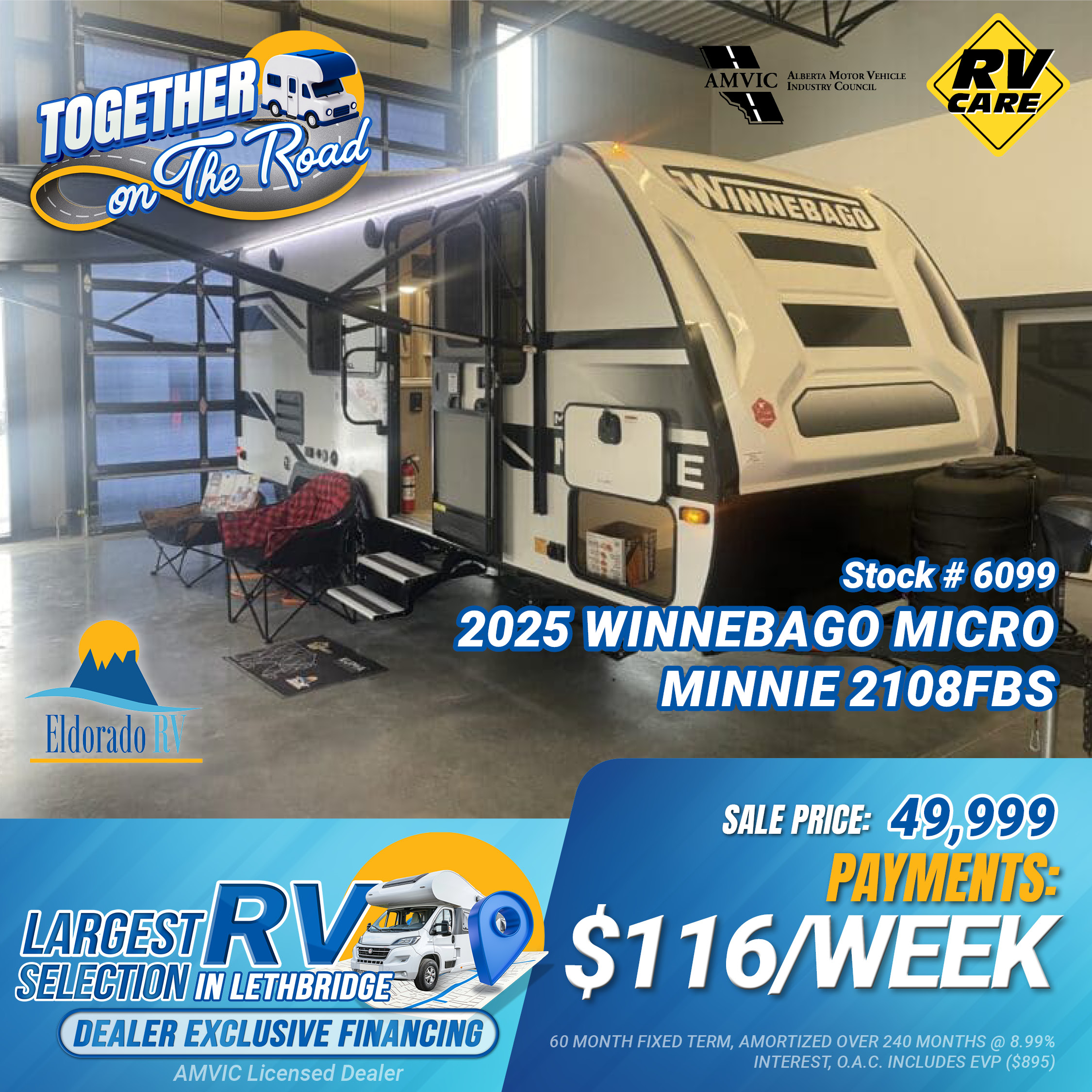 Eldorado RV Facebook ad: Ready to hit the open road?