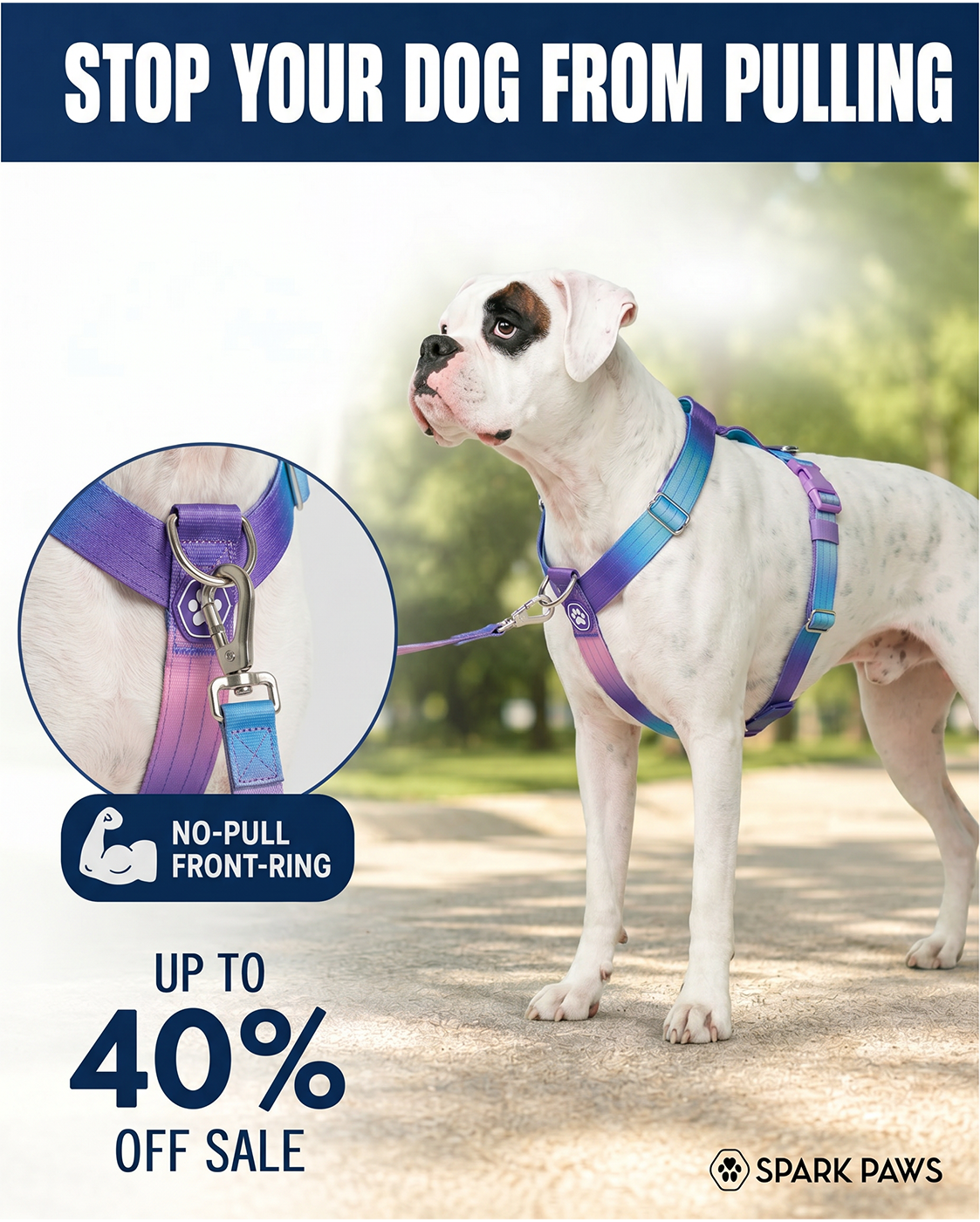 Spark Paws Facebook ad
