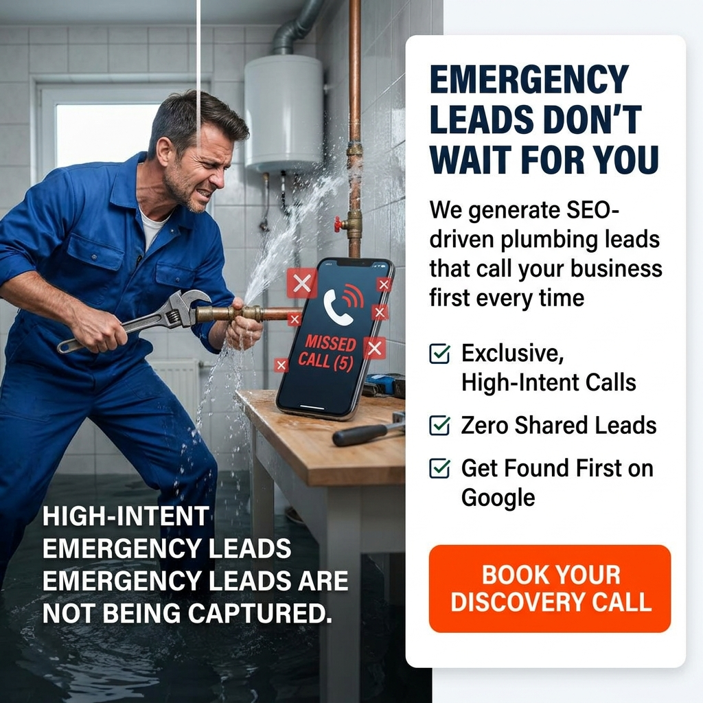 The Contractors Edge Facebook ad: Stop Being Invisible to Plumbing Customers