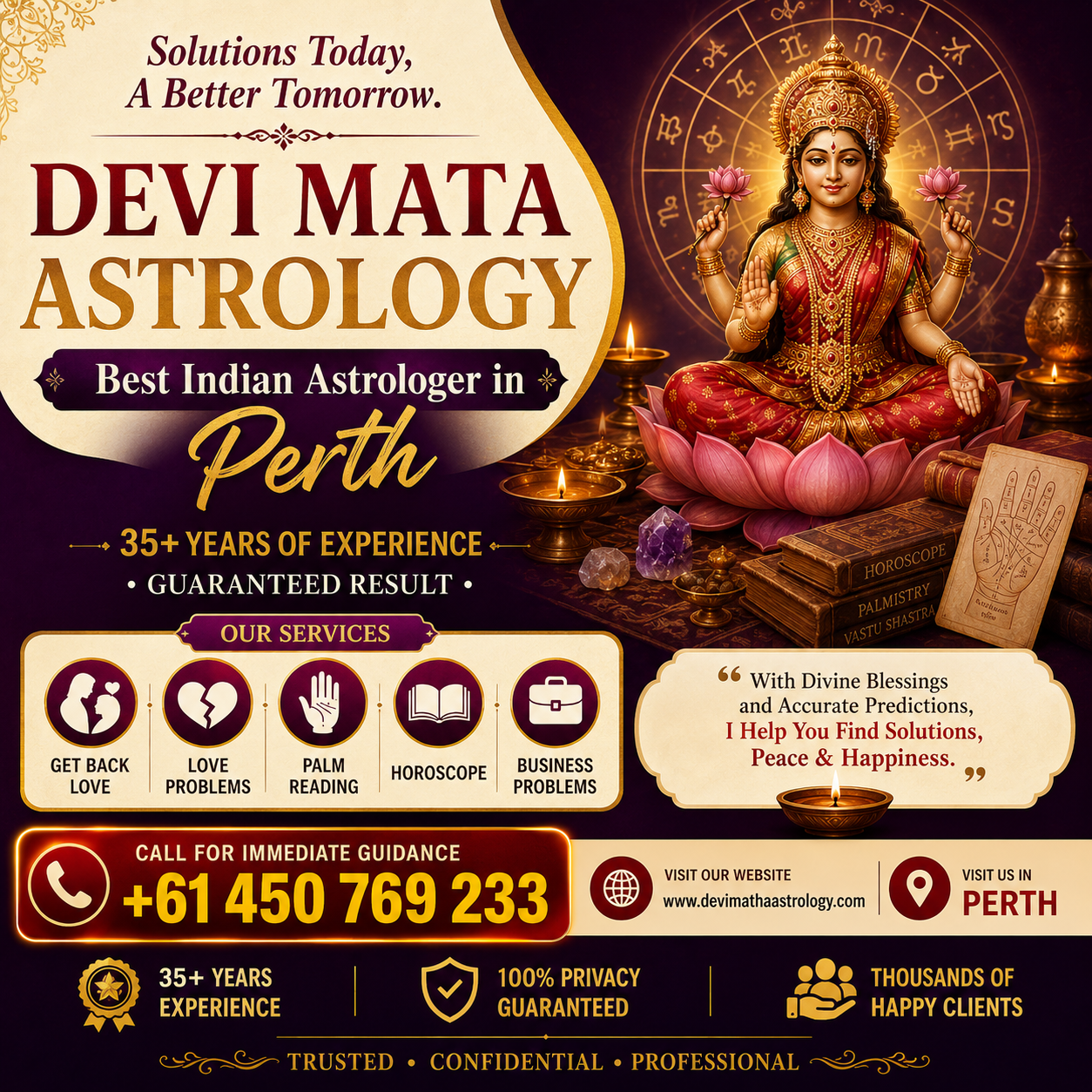 Dhavi Matha Astrology Facebook ad