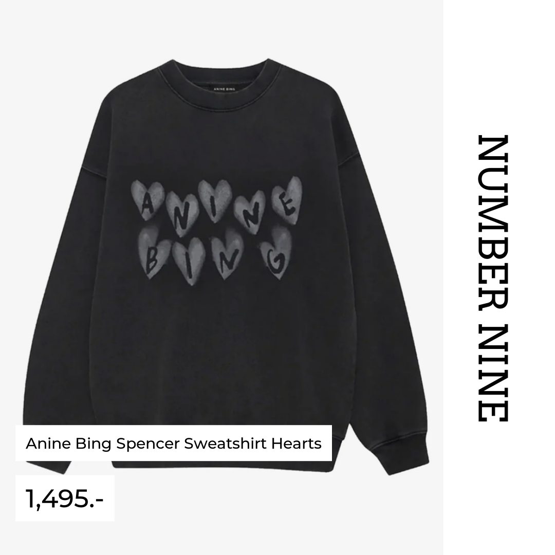 Number NINE Facebook ad: Sæsonens must-haves fra Anine Bing