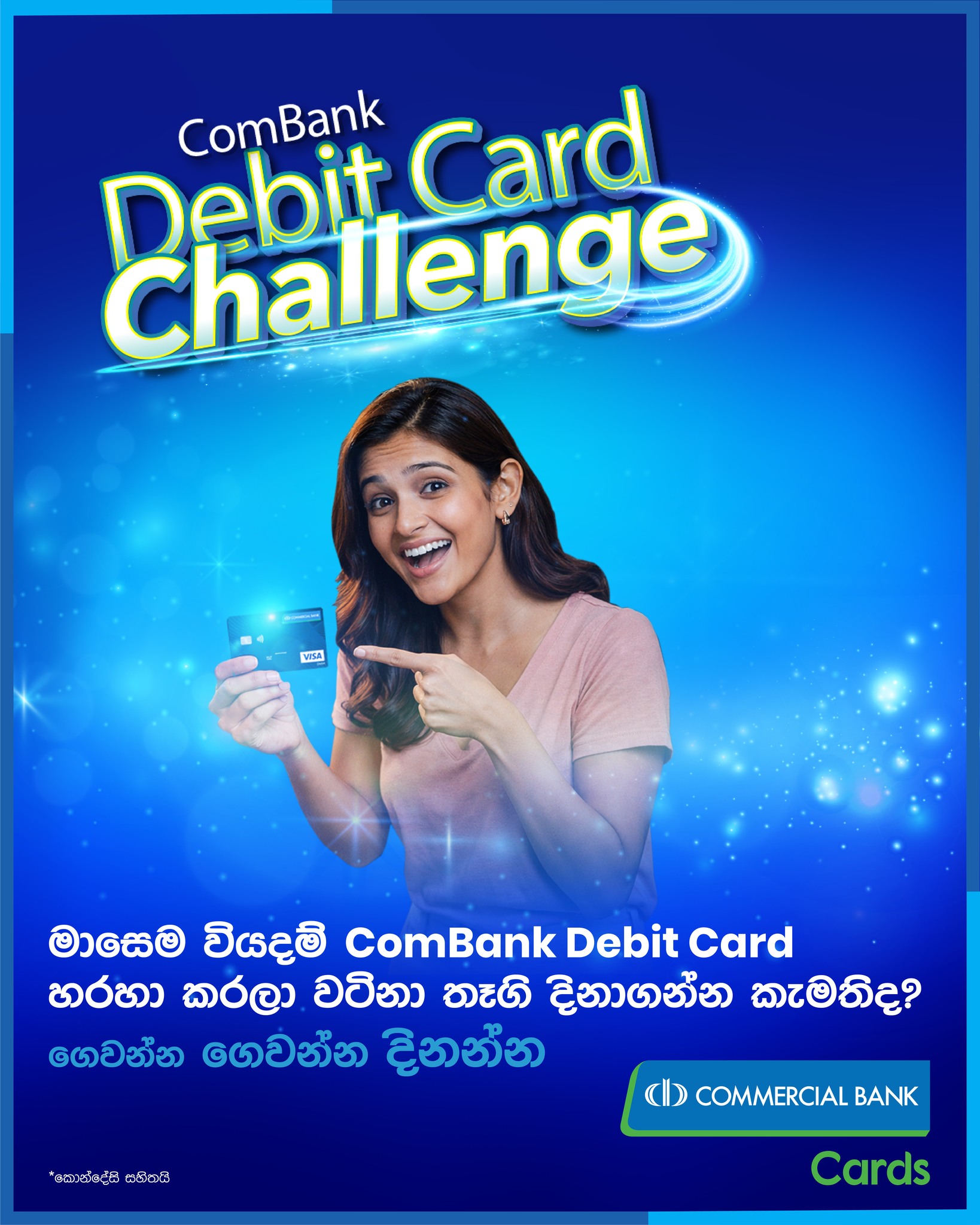 Commercial Bank of Ceylon PLC Facebook ad