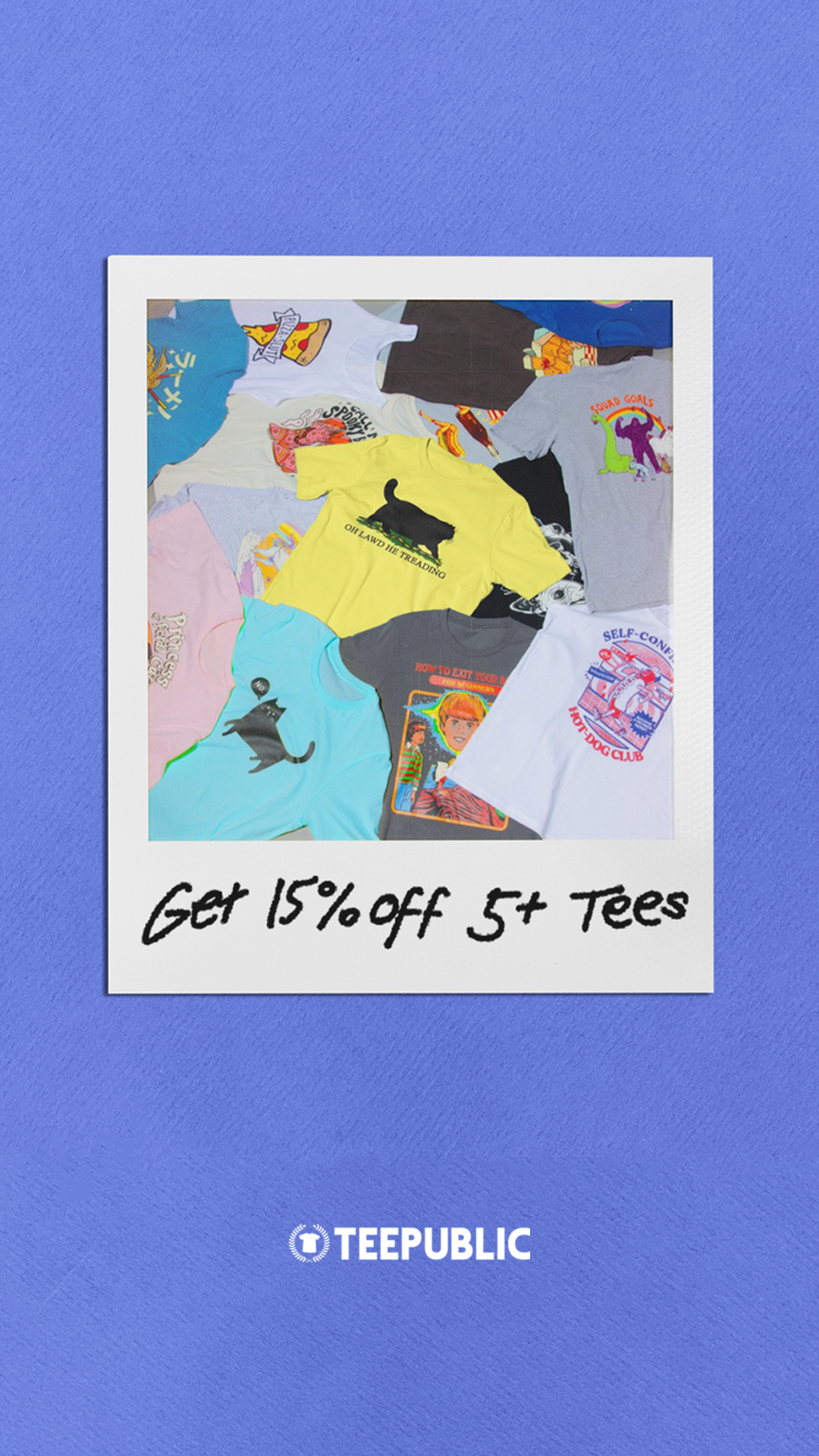 TeePublic.com Facebook ad