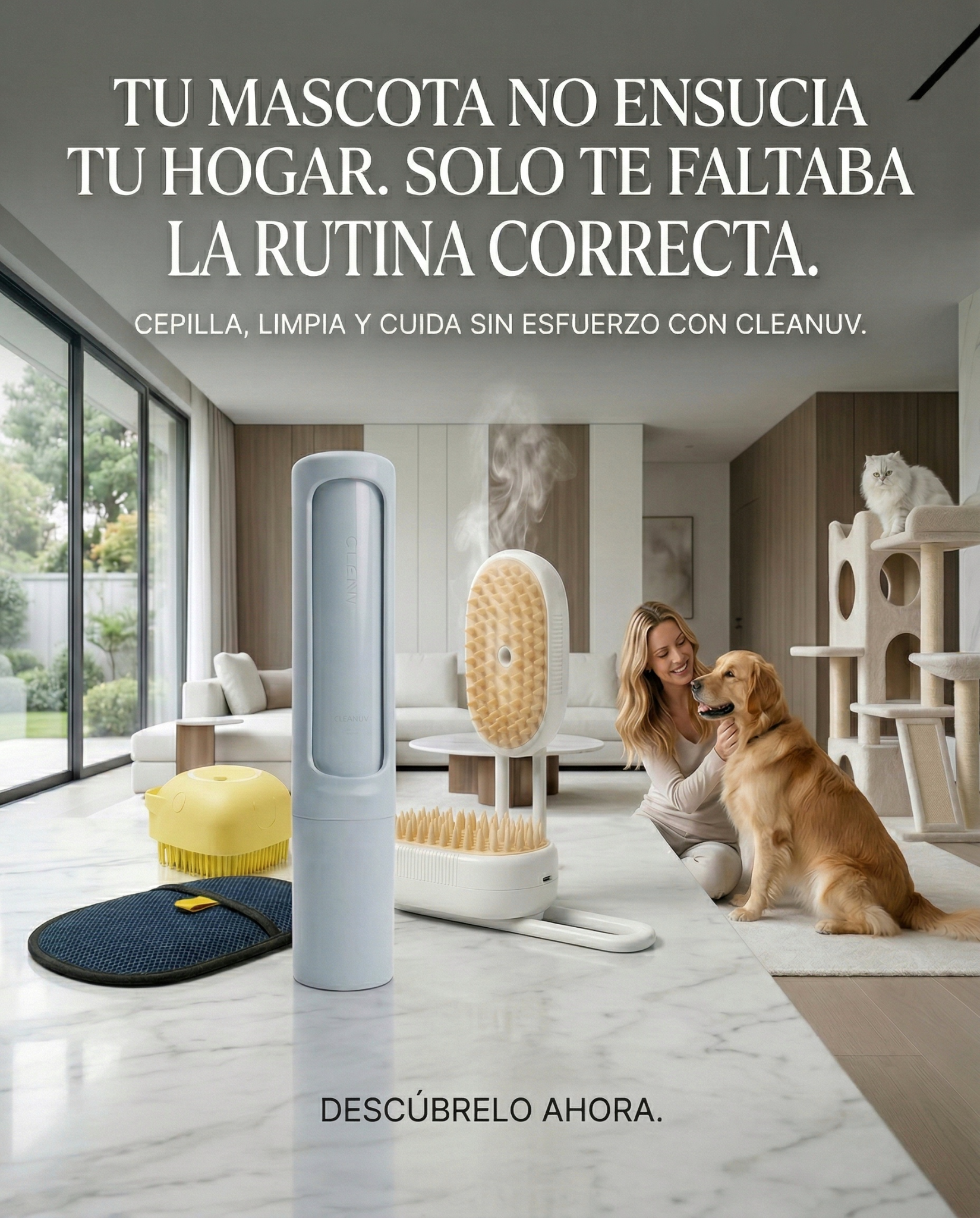 Cleanuv - Quitapelos para mascotas Facebook ad