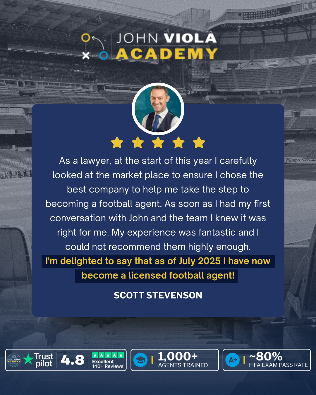 JV Academy Facebook ad