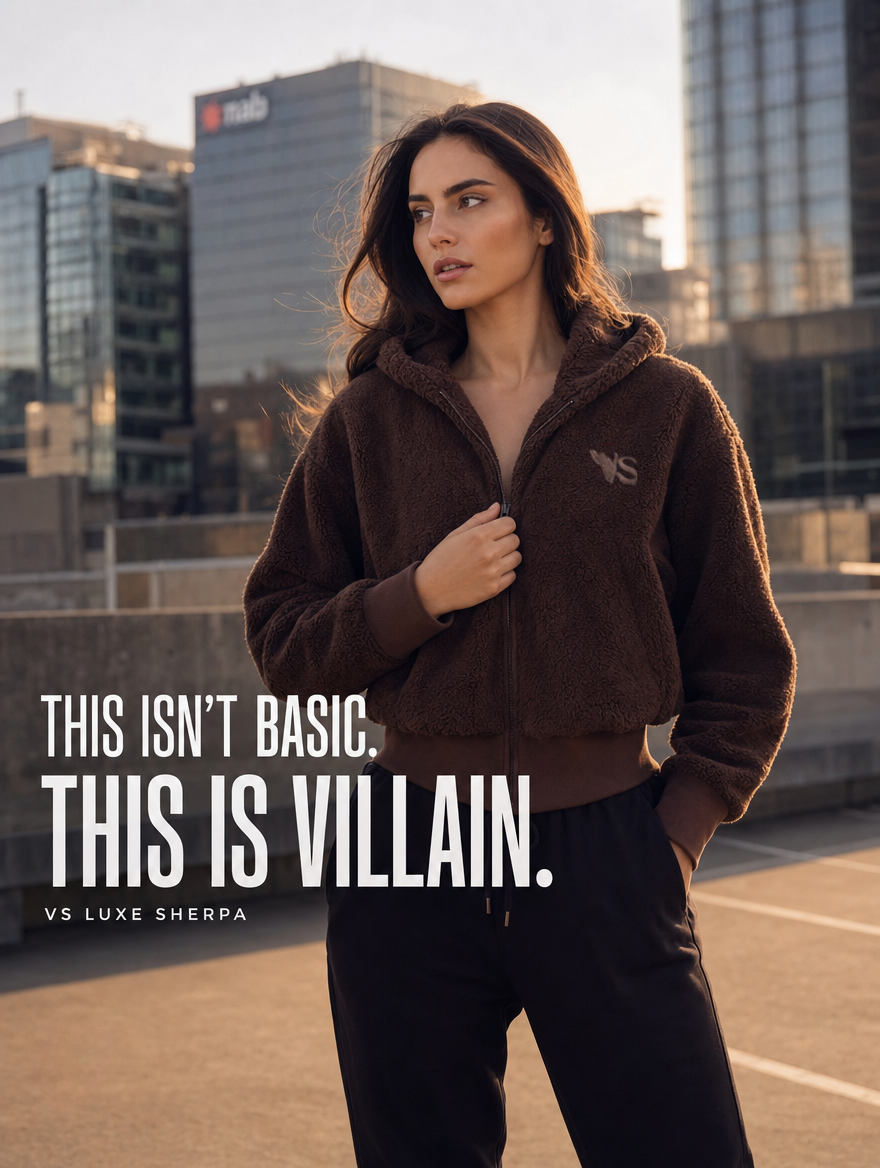 Villain Store Facebook ad: Luxury streetwear hits different.