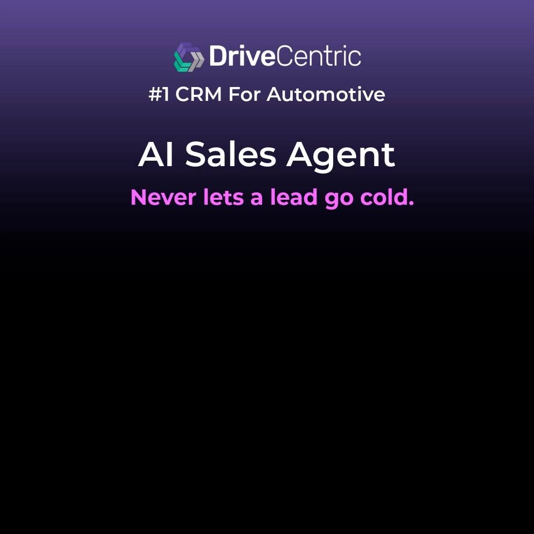 DriveCentric Facebook ad: Unlock Our AI Sales Agent
