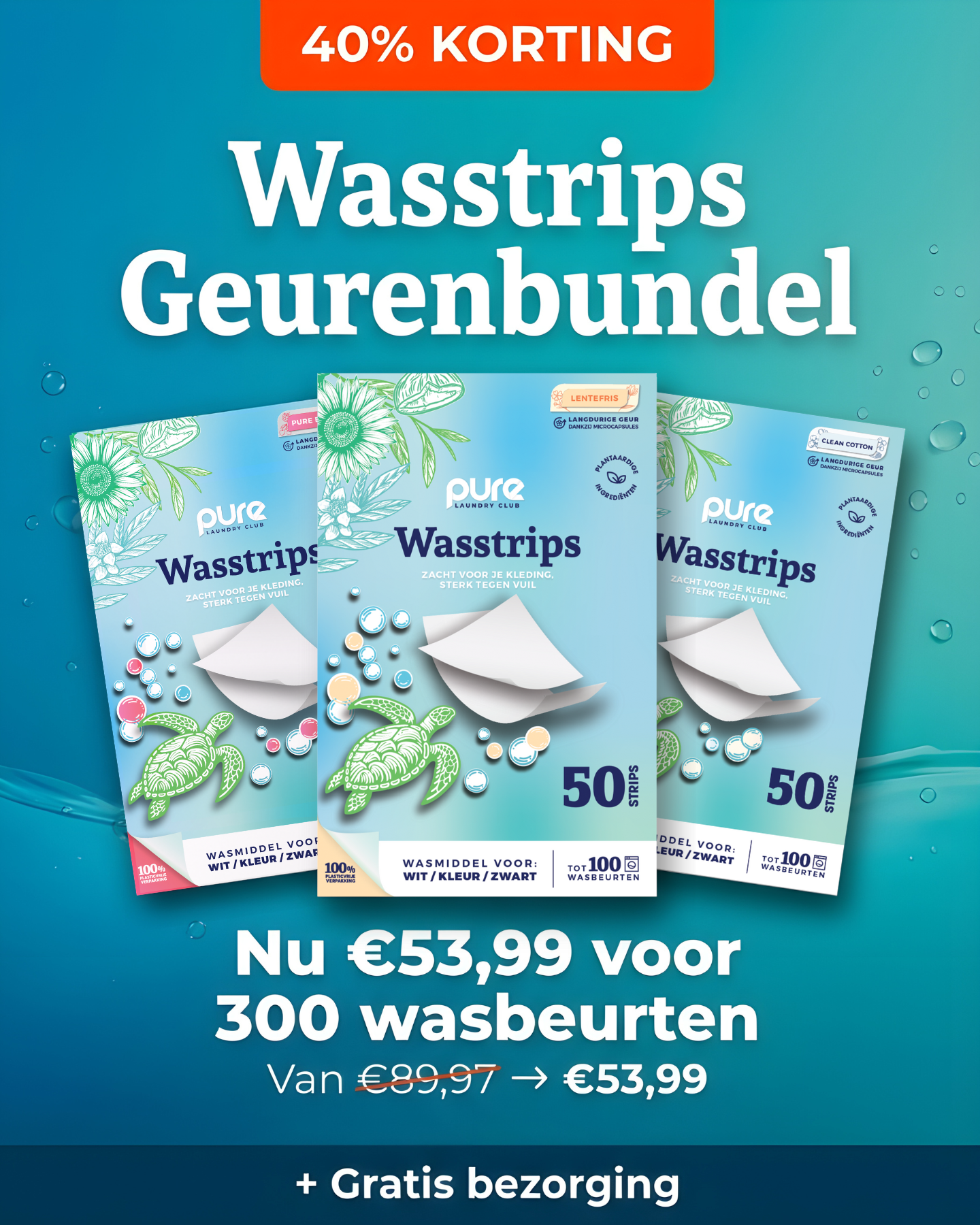 Pure Laundry Club Facebook ad