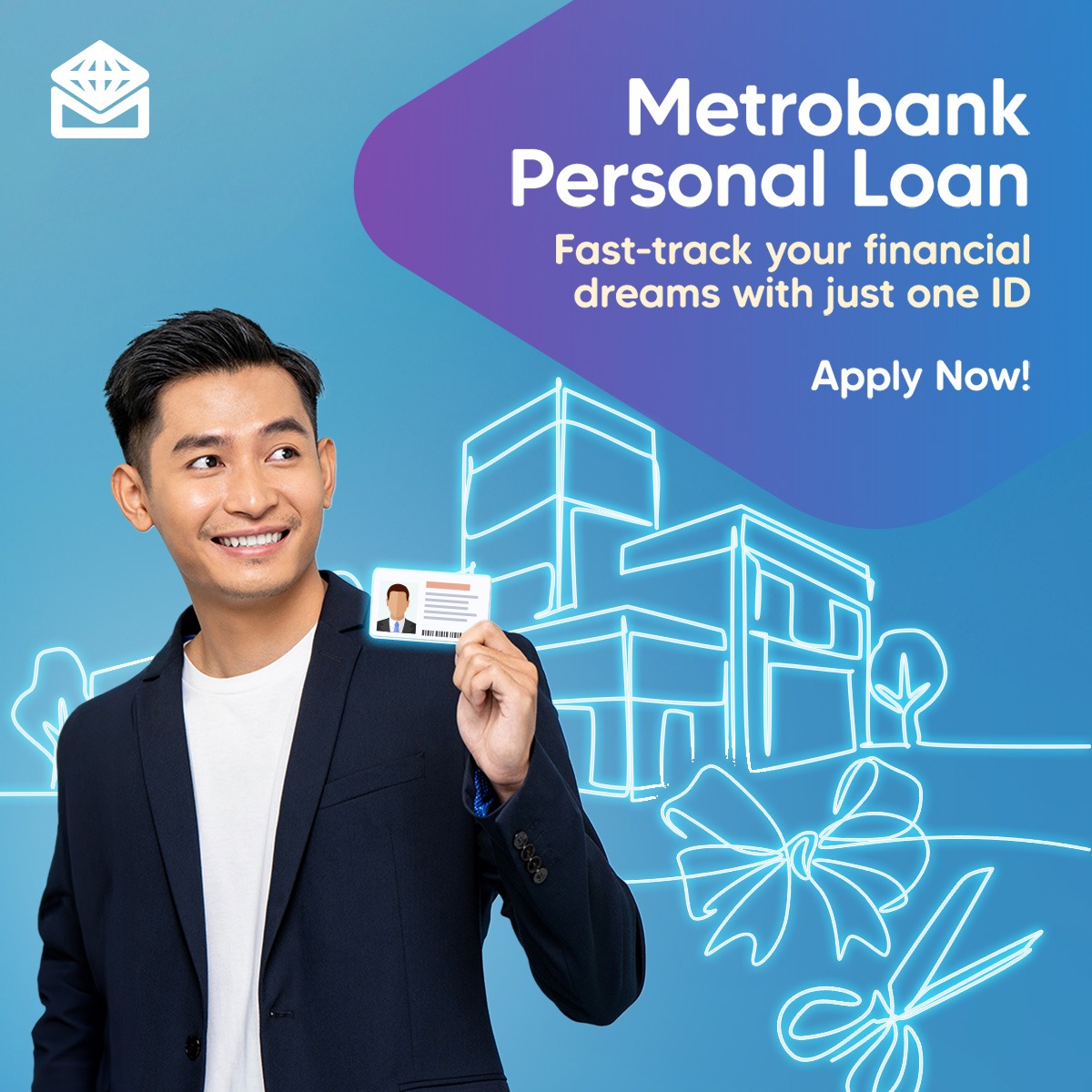 Metrobank Card Facebook ad