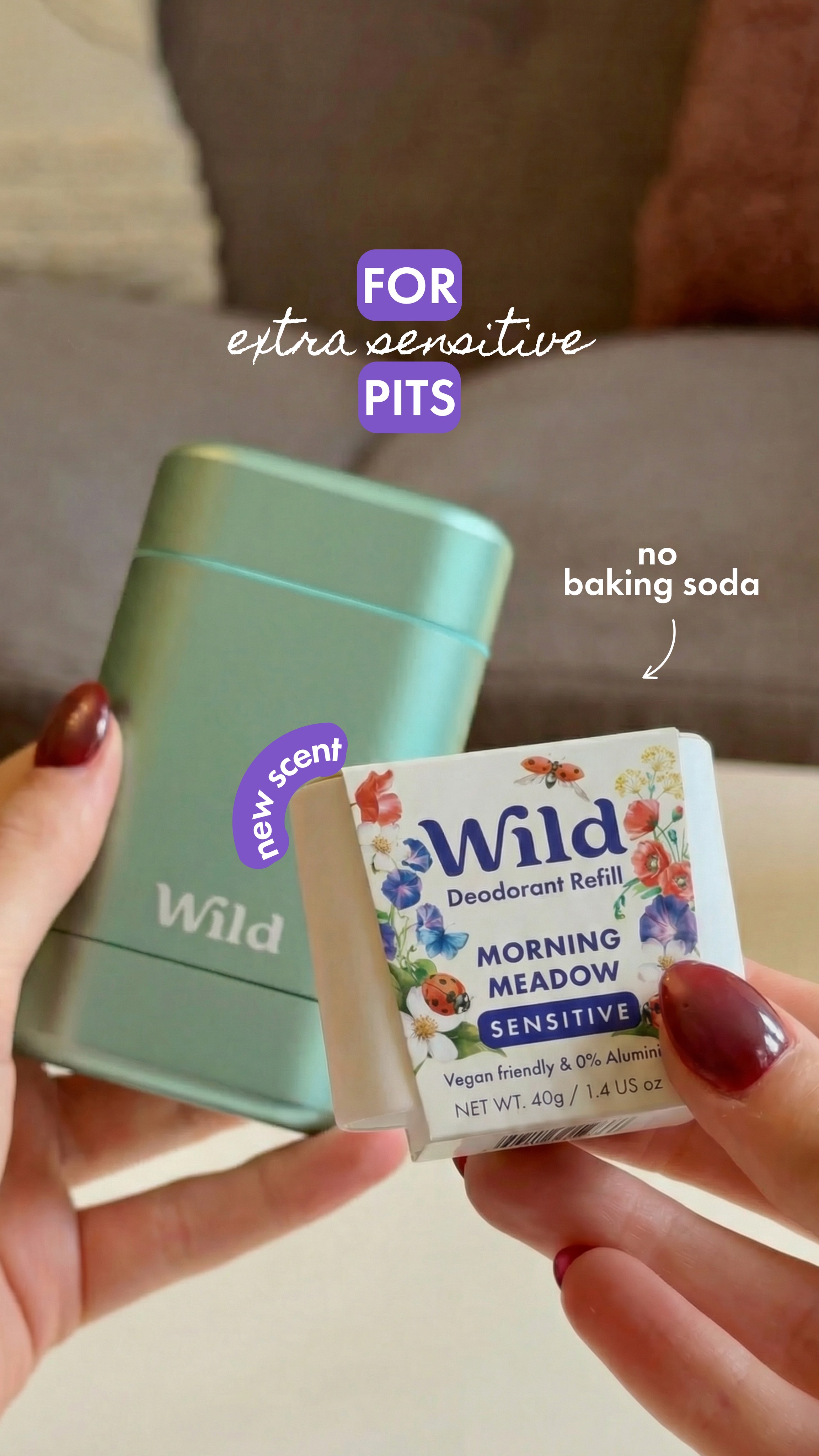 Wild Facebook ad: 24 hour freshness, now in full bloom