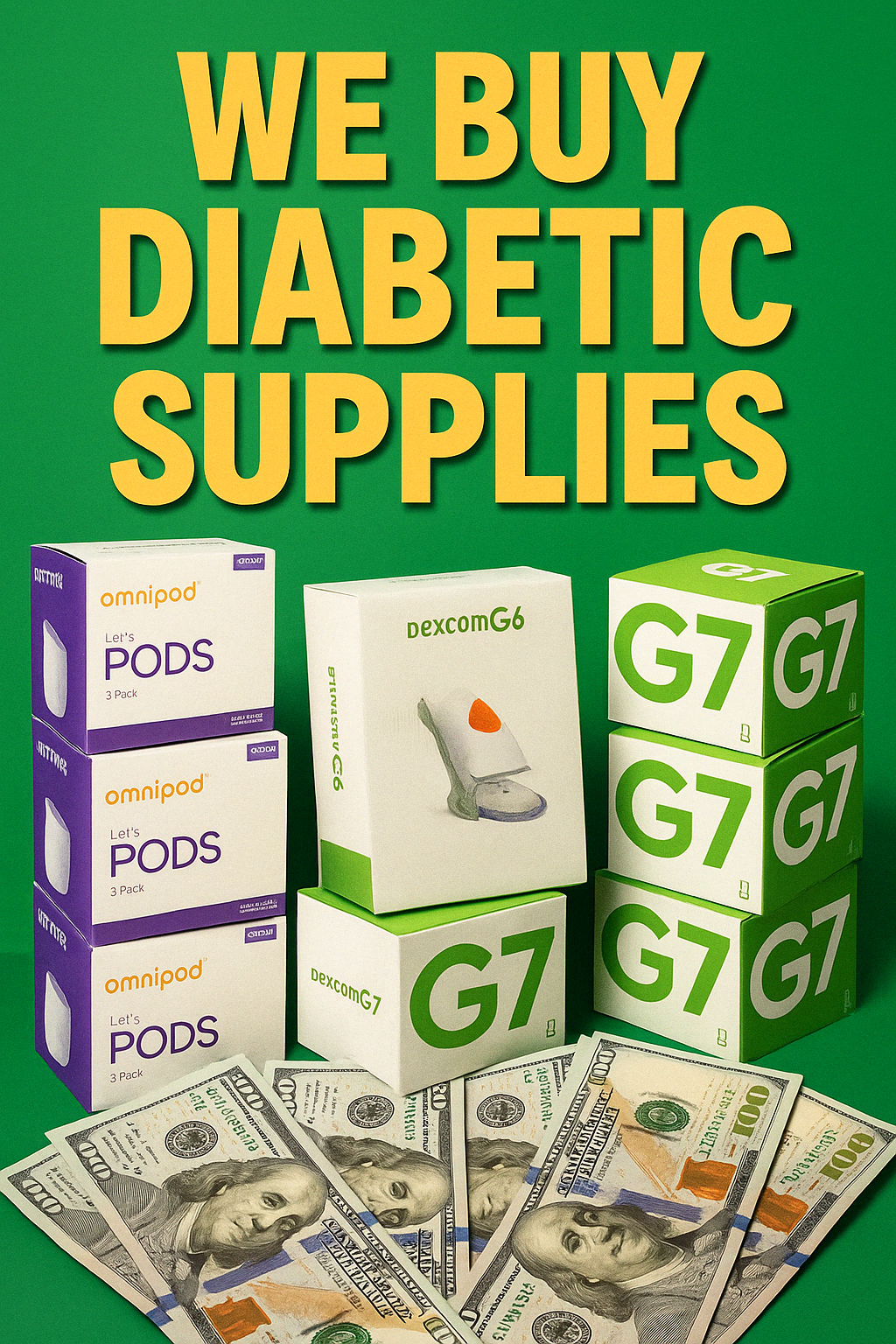 Test Strip Depot- Cash For Diabetic Supplies  Facebook ad
