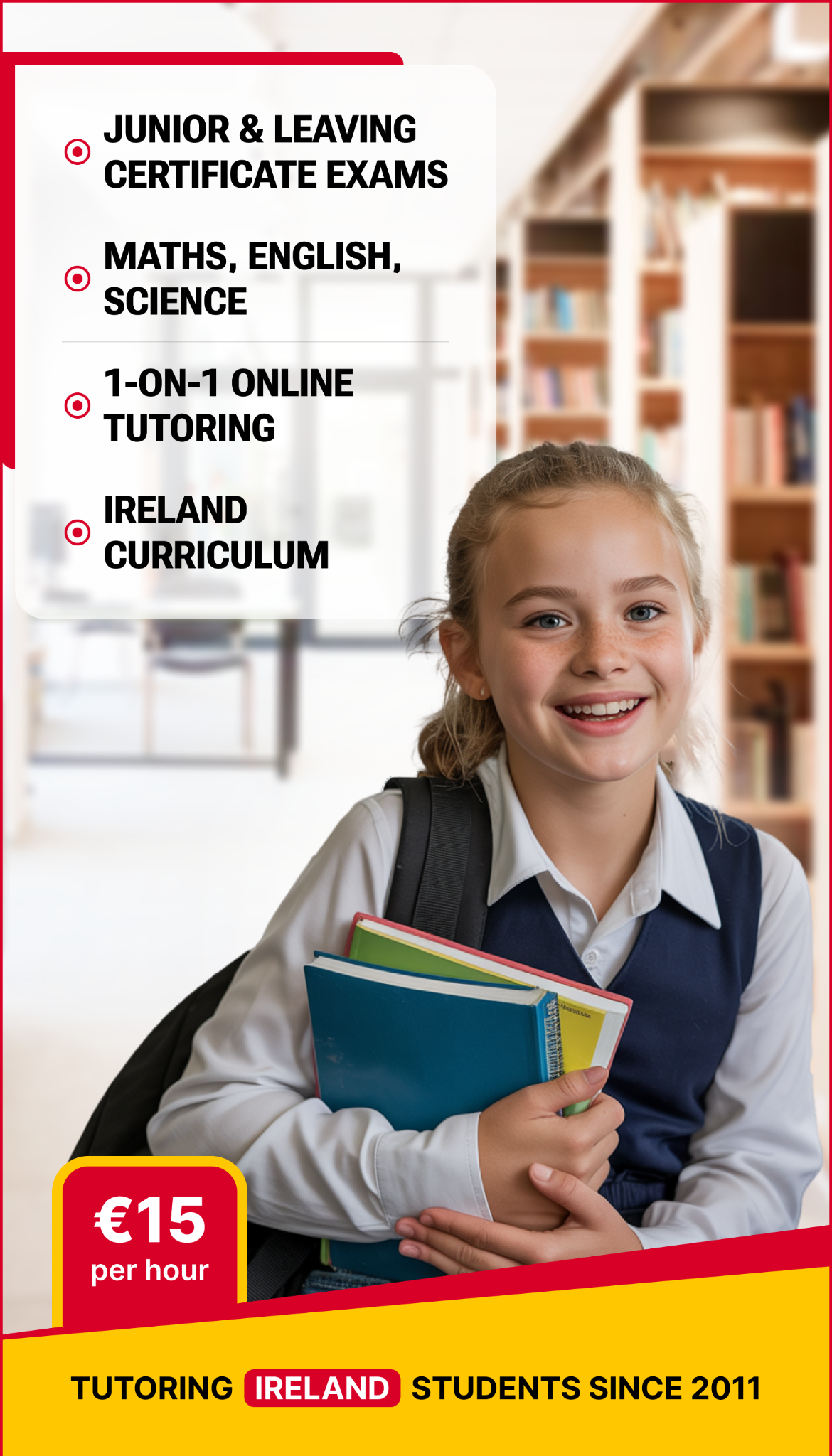 Jaya's Academy Facebook ad