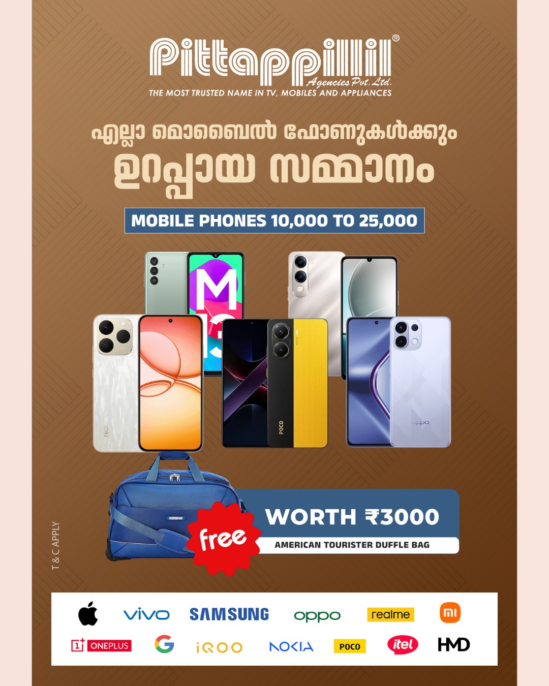 Pittappillil Agencies Facebook ad