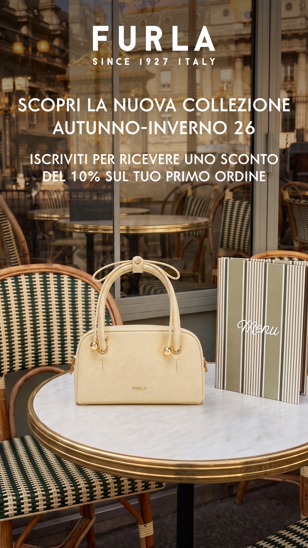 Furla Facebook ad: Furla FW26