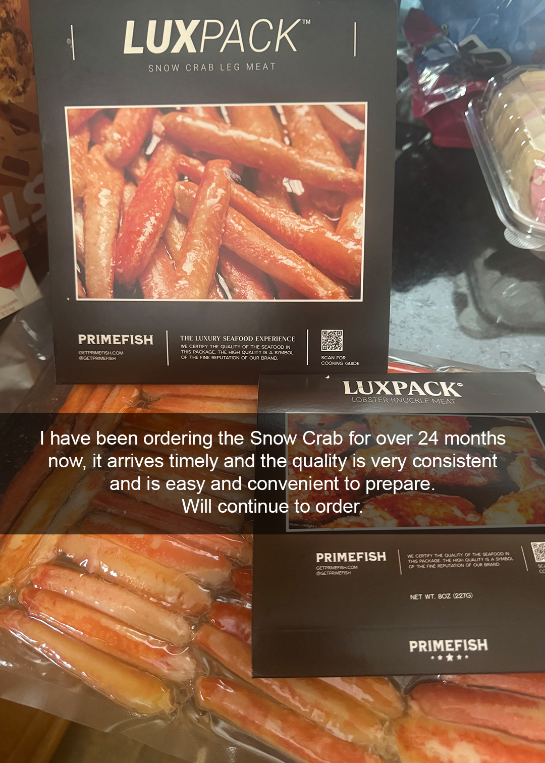 PrimeFish Seafood Co. Facebook ad
