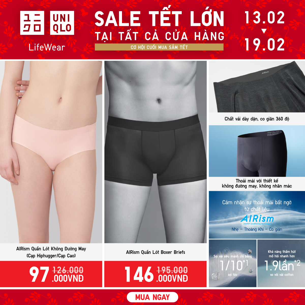 Uniqlo Vietnam Facebook ad