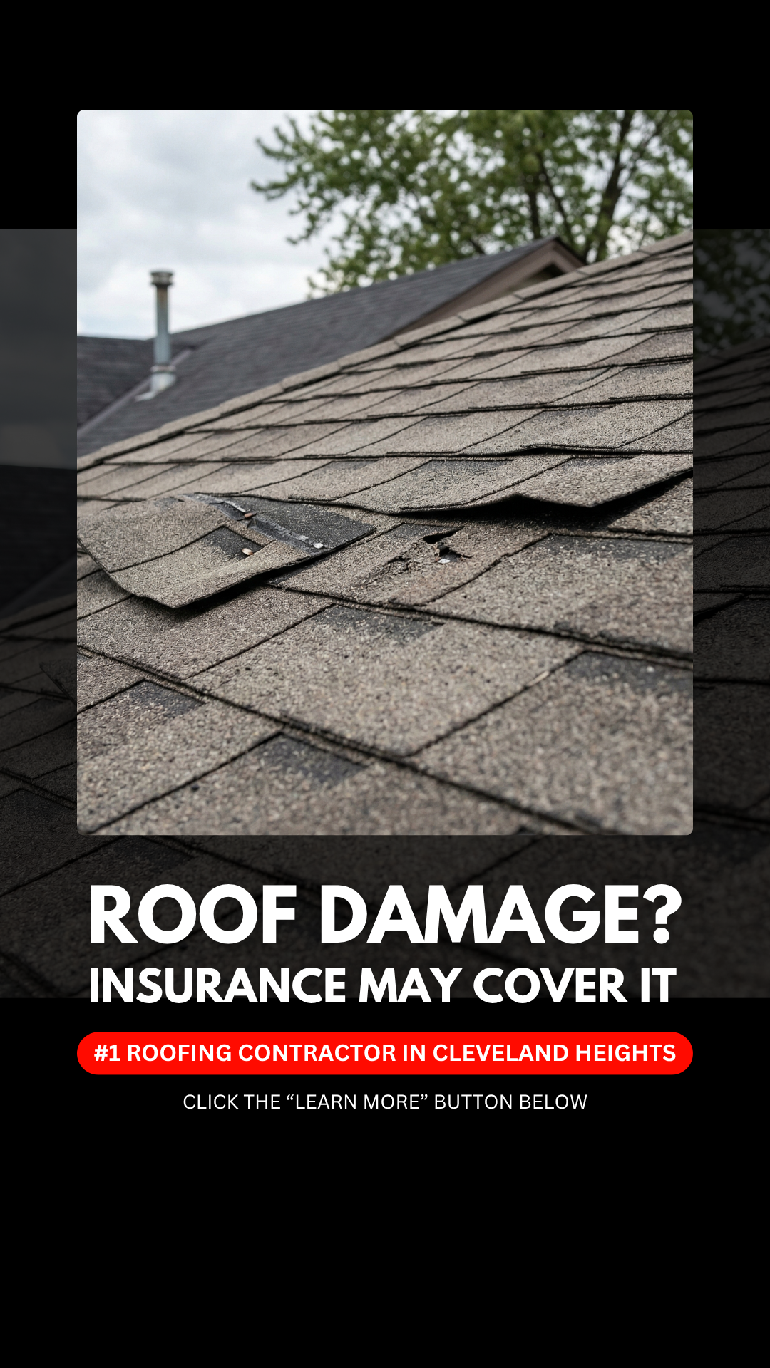 Uston Roof & Masonry Facebook ad from Mar 25, 2026