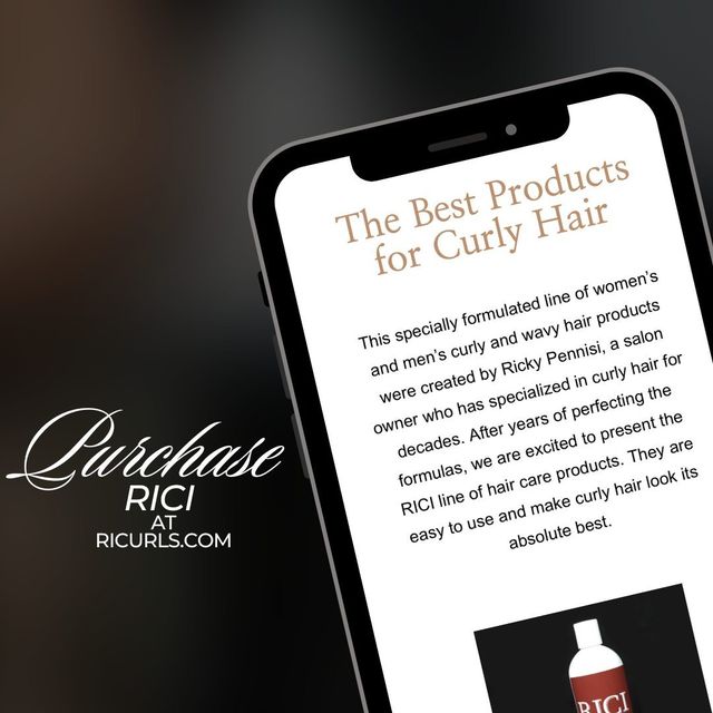 RiCi Facebook ad: Home - Rici Curls