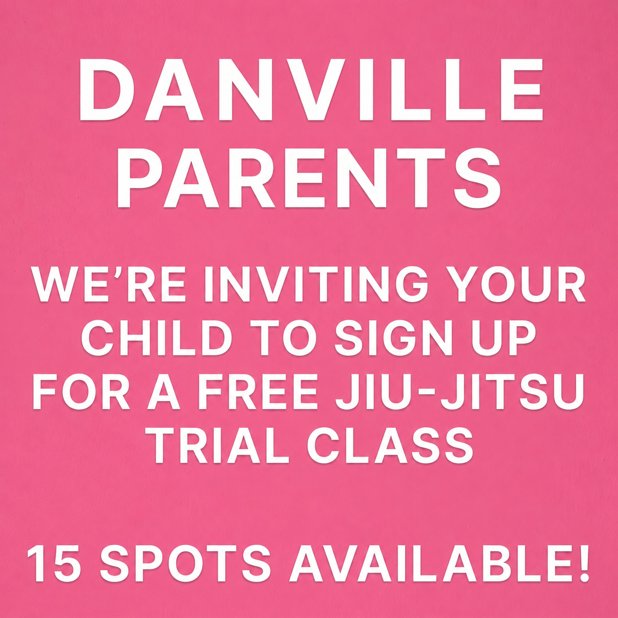 Essence BJJ Danville Facebook ad