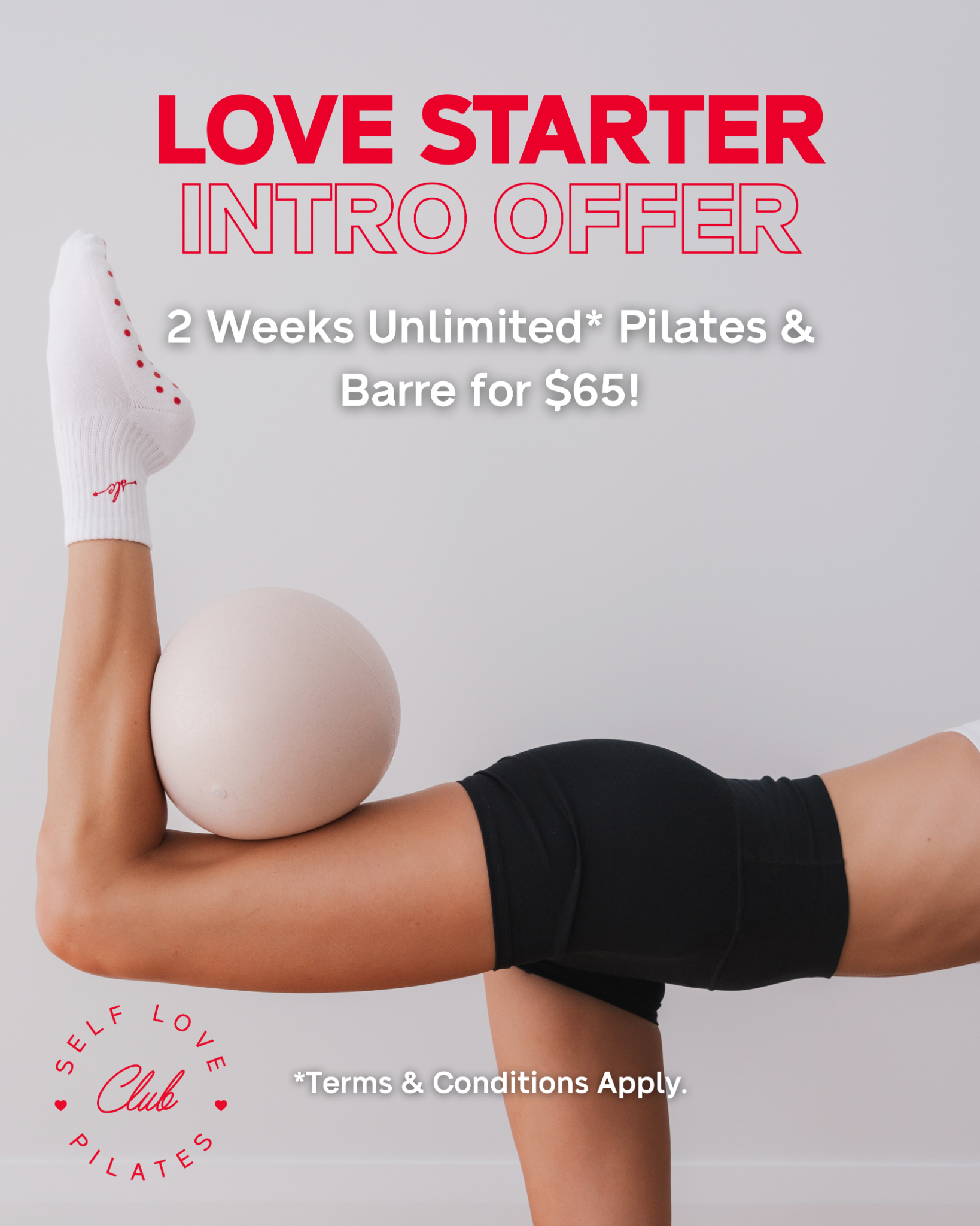 Self Love Club Pilates Facebook ad from Jul 23, 2026
