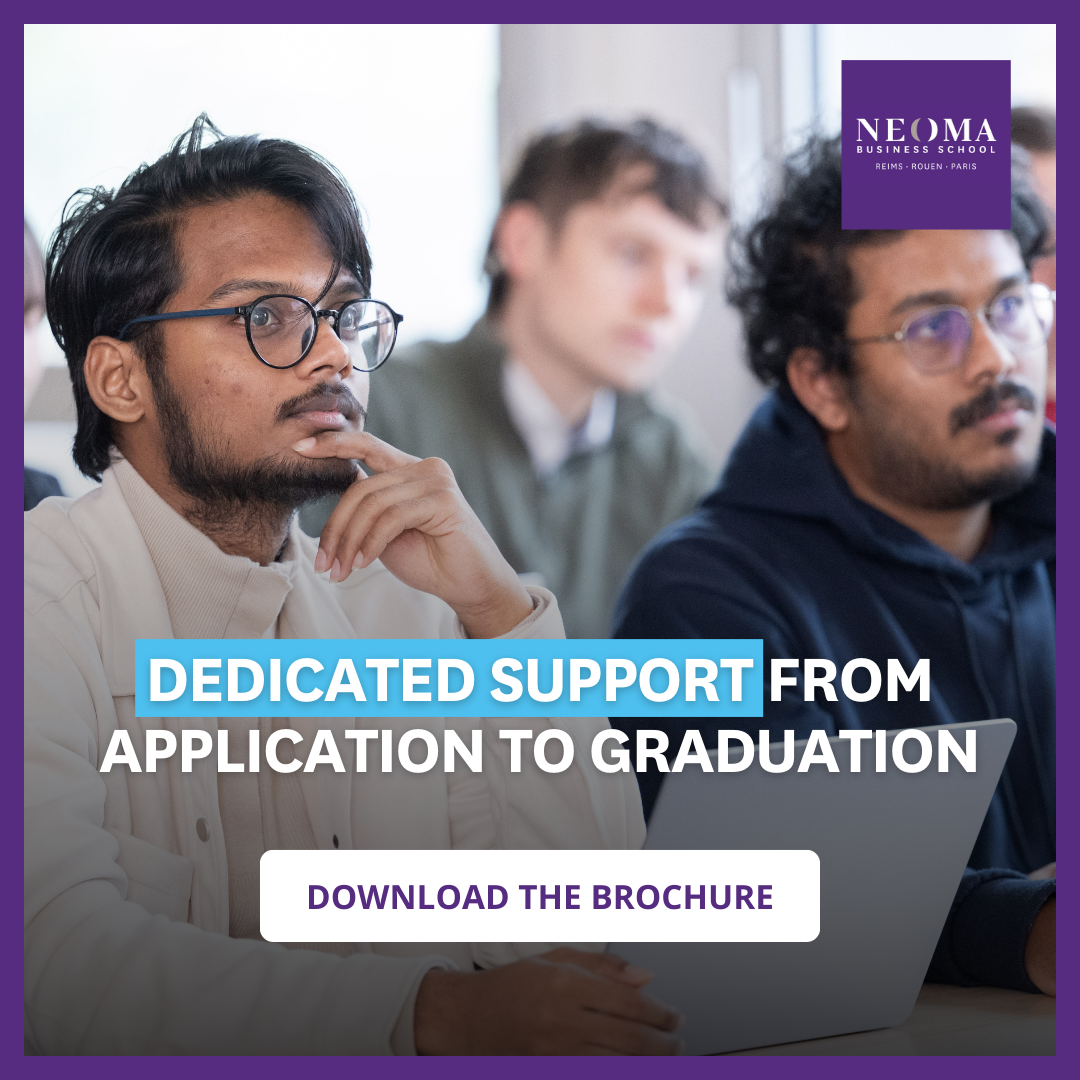 NEOMA Business School Facebook ad from Jan 26, 2026