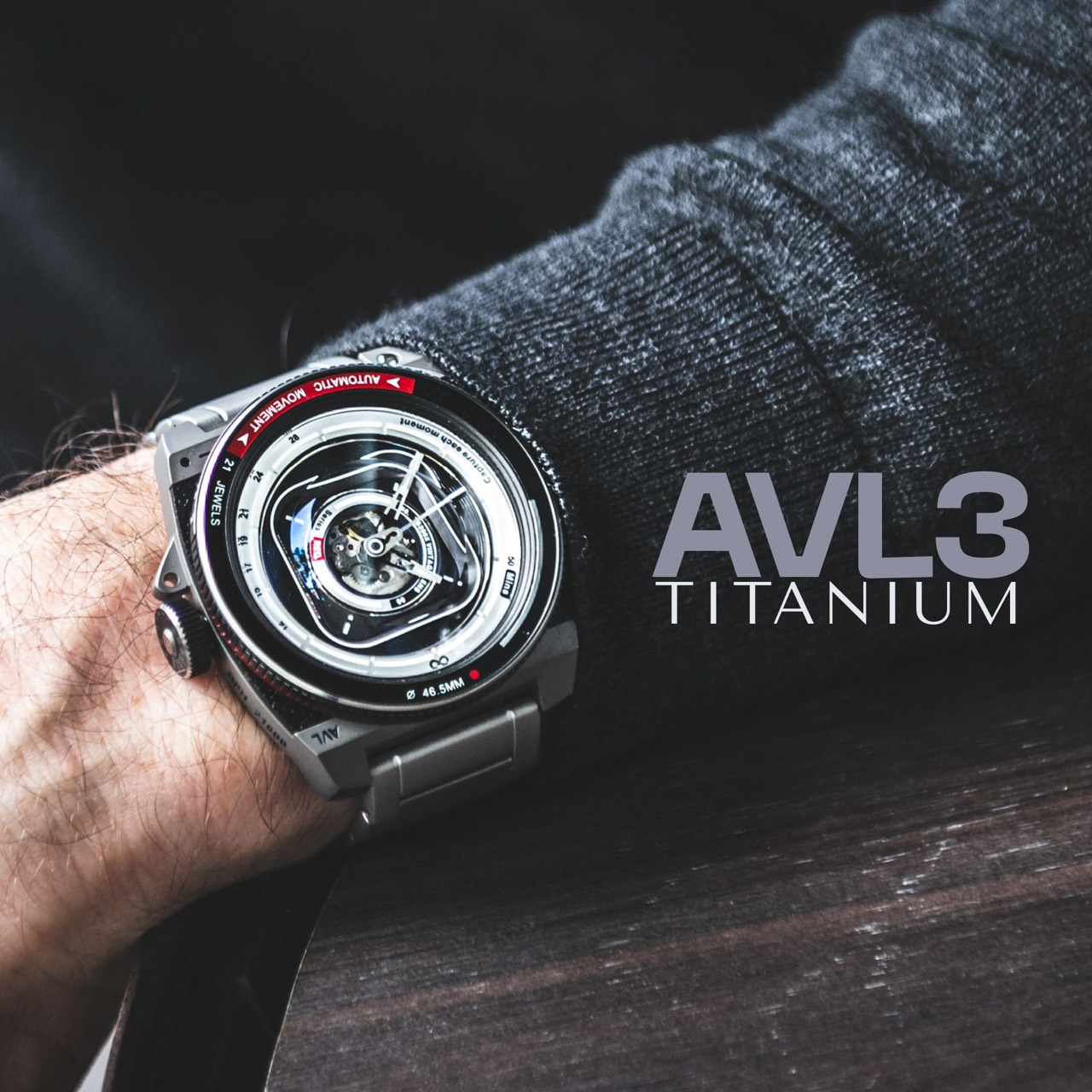 TACS style Facebook ad: Coming soon: TACS AVL3 Titanium, Lighter Lens. Deeper Focus.